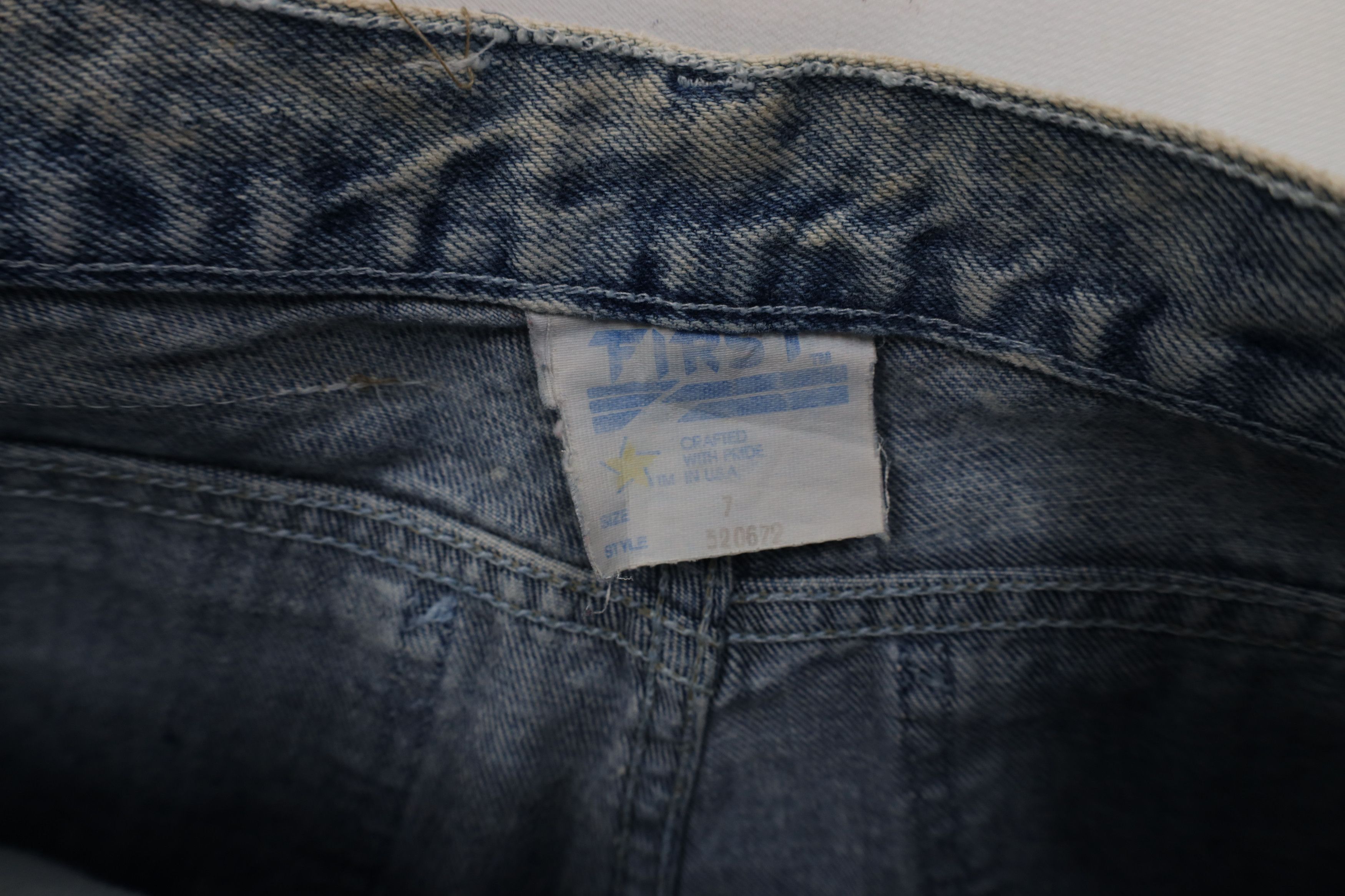 Vintage Vintage 80s 90s Streetwear Acid Wash Tapered Leg Jeans USA Size 28" / US 6 / IT 42 - 8 Thumbnail
