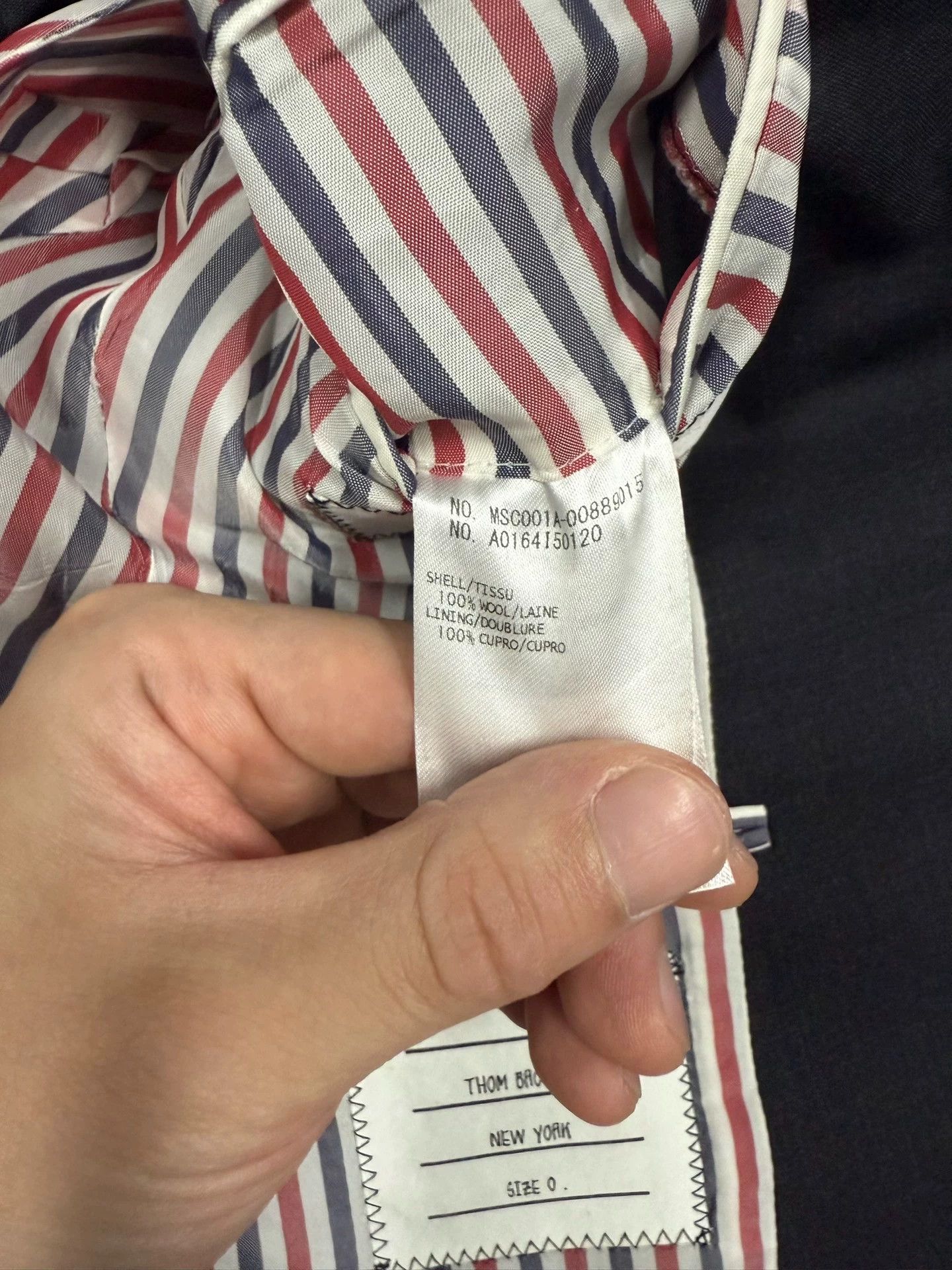 Thom Browne Thom Browne Men's Charcoal Gray Classic Suit Size 0 Rare Size US XS / EU 42 / 0 - 4 Thumbnail