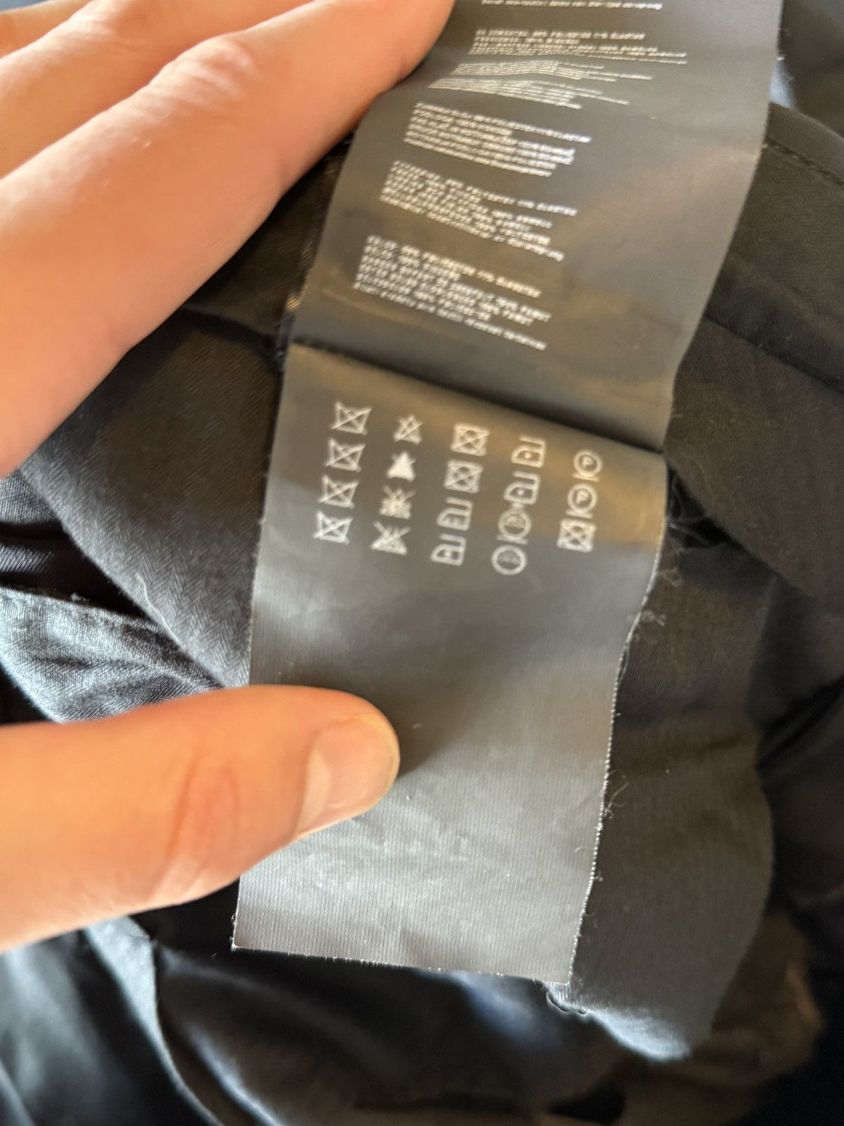 Prada Prada Navy Nylon Trousers with Cuffed Hem – Size 52 Size US 36 / EU 52 - 20 Thumbnail