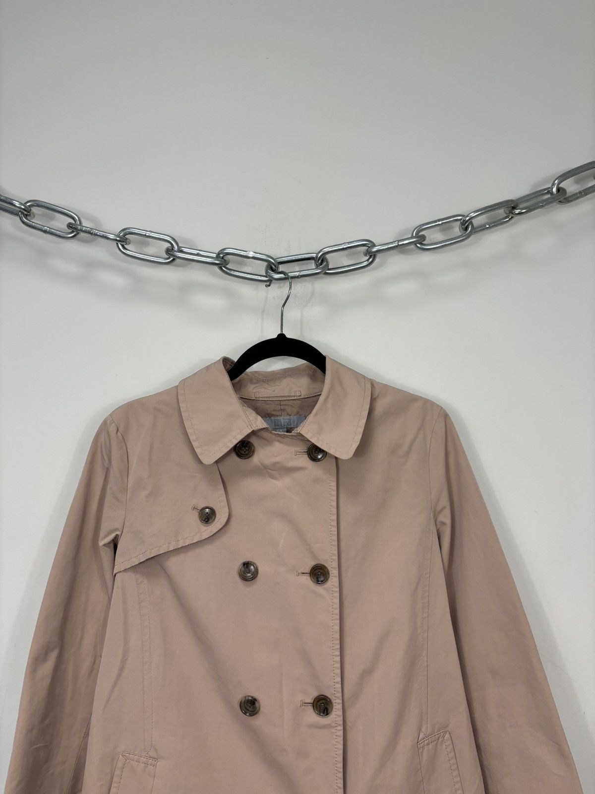 Uniqlo Uniqlo Women’s Classic Luxury Double Breasted Trench Coat Size L / US 10 / IT 46 - 4 Thumbnail