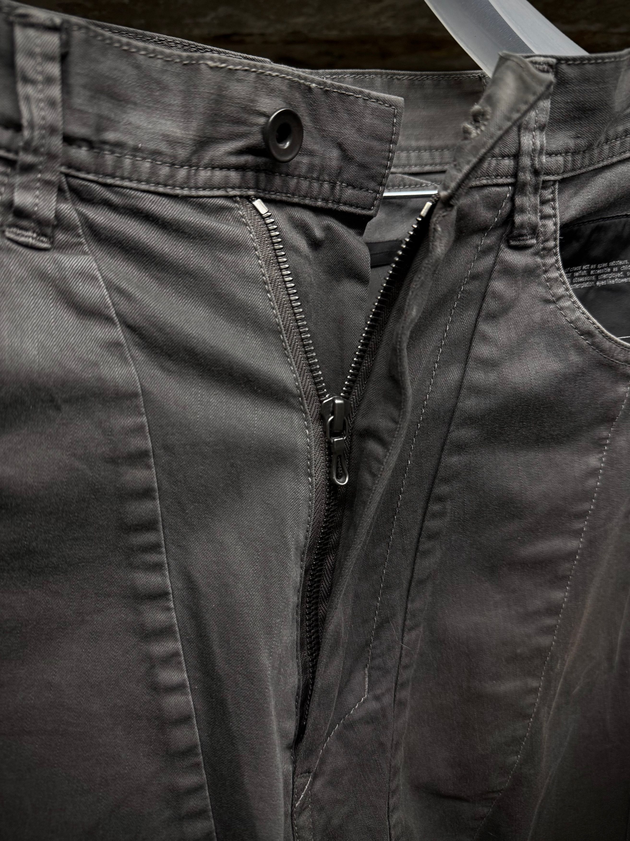 Julius Julius Grey Drop-Crotch Skinny Denim Size US 30 / EU 46 - 3 Thumbnail