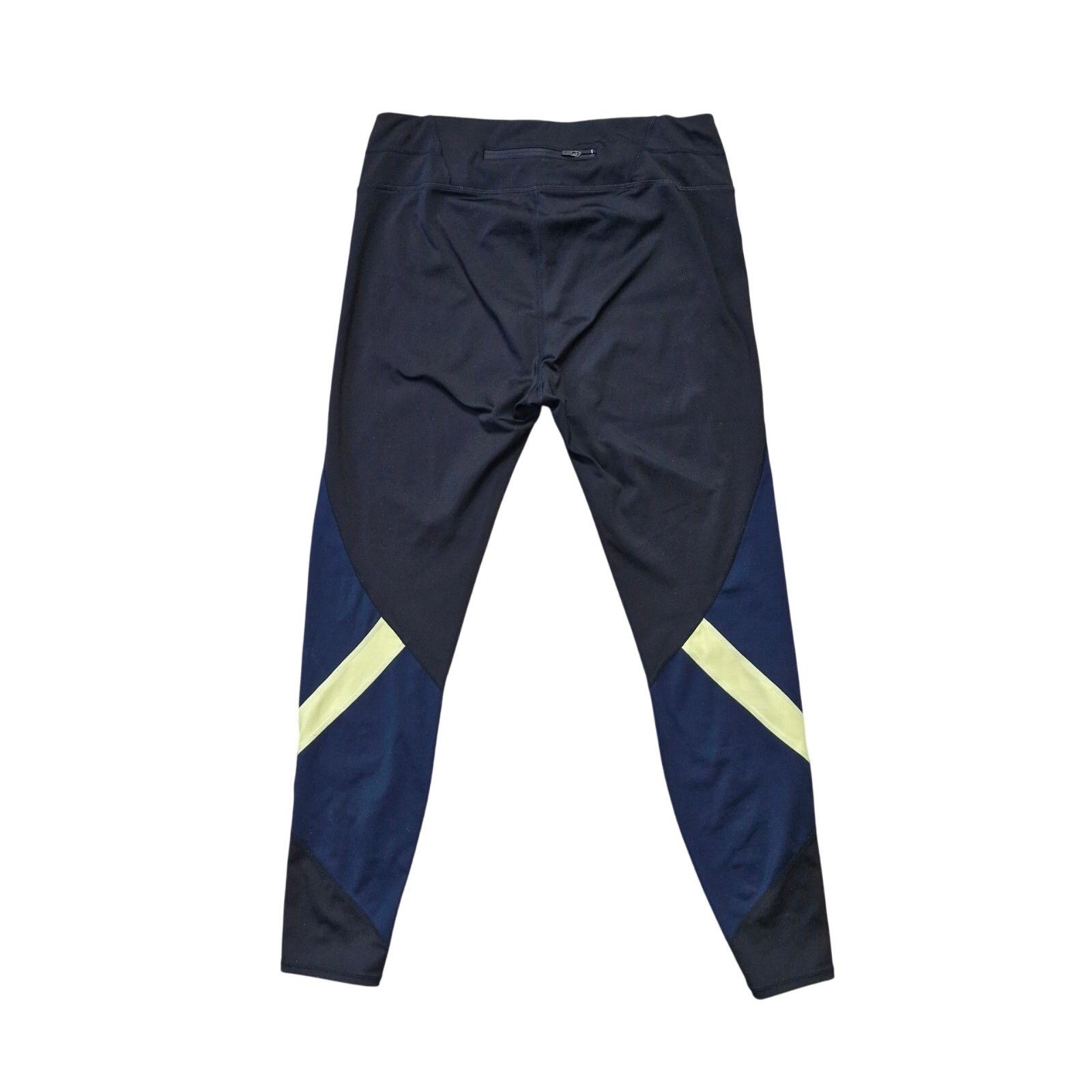 Athleta Athleta Sonar Spliced Leggings Women’s LT Black Blue Yellow Size US 34 / EU 50 - 3 Thumbnail