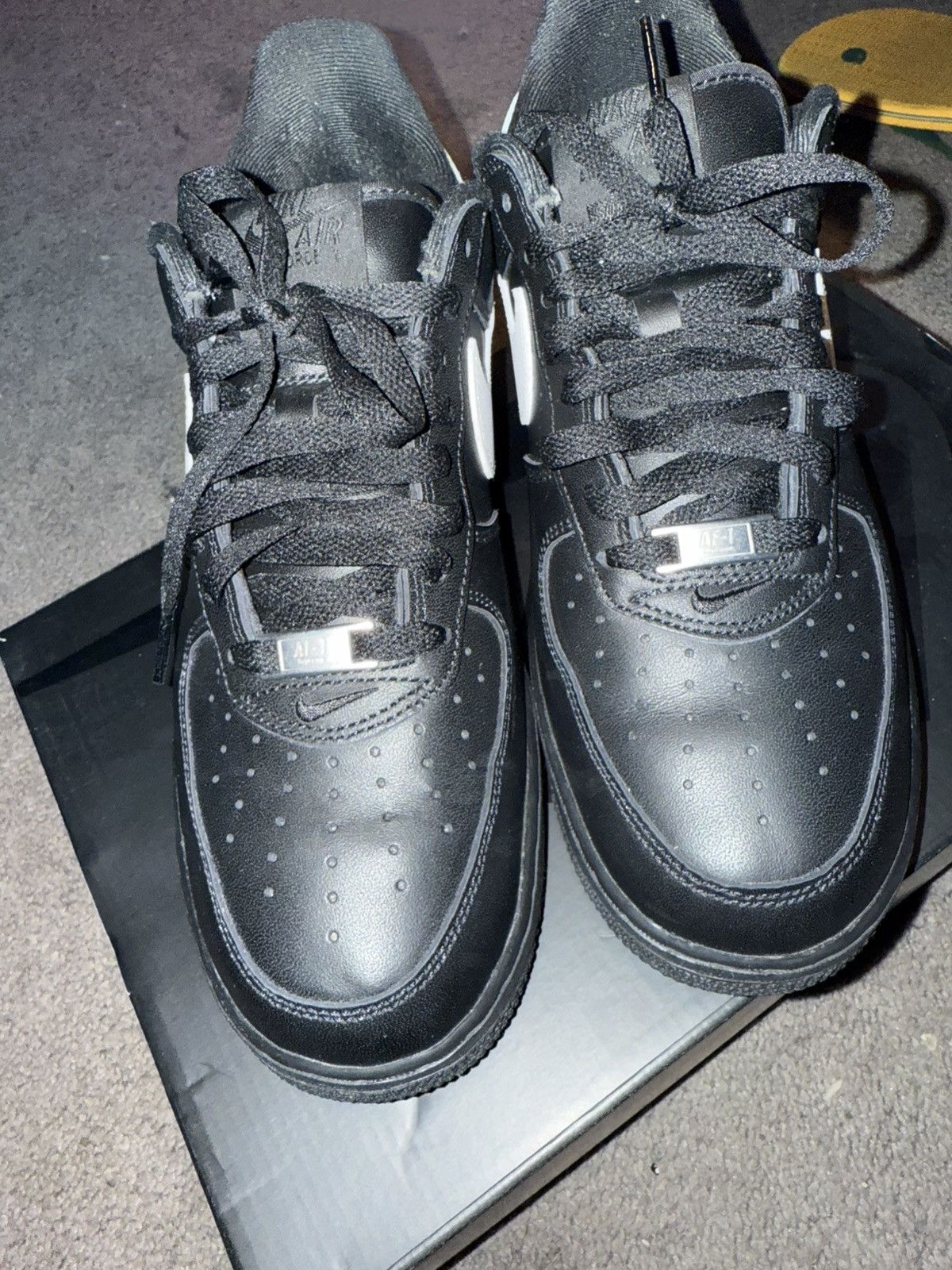 Nike × Supreme Nike supreme air force 1 black white 9.5 Size US 9.5 / EU 42-43 - 7 Thumbnail
