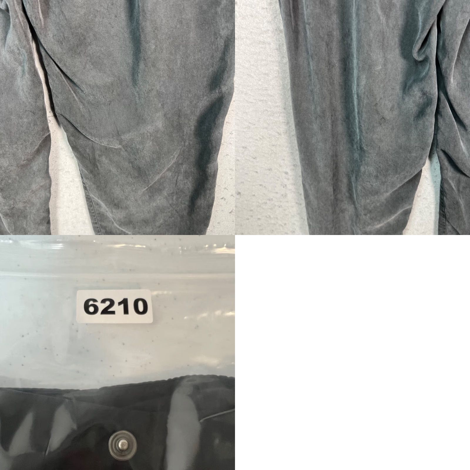 Vintage MM6 Maison Margiela x Opening Ceremony Pants Two-Tone Black & Gray Size 42 Women Tapered Ankle Cotton Viscose Front Flat Vintage No N/A Size 28" / US 6 / IT 42 - 9 Thumbnail