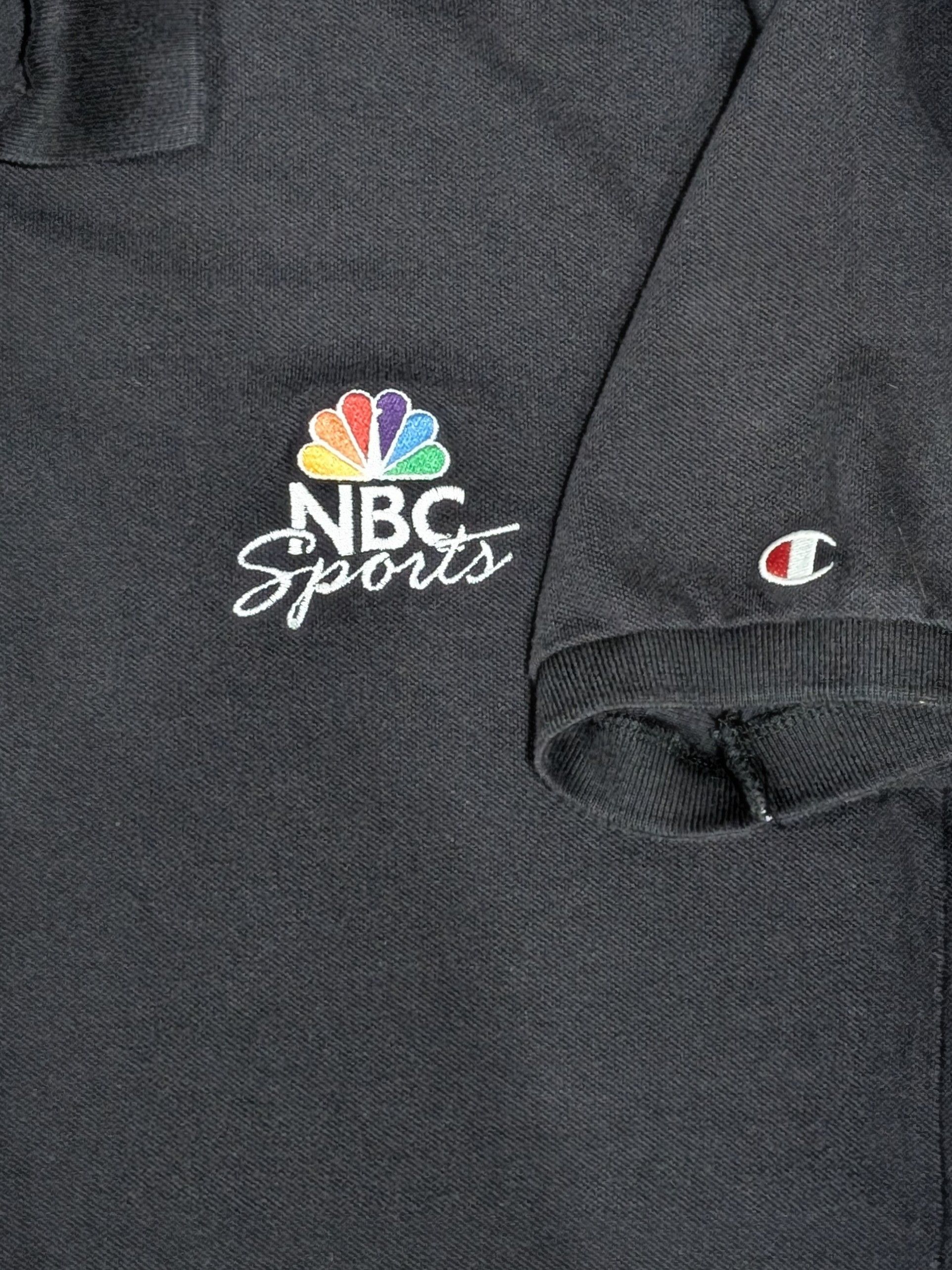 Champion Vintage Champion NBC Sports small logo polo shirt - SIZE L Size US L / EU 52-54 / 3 - 2 Thumbnail