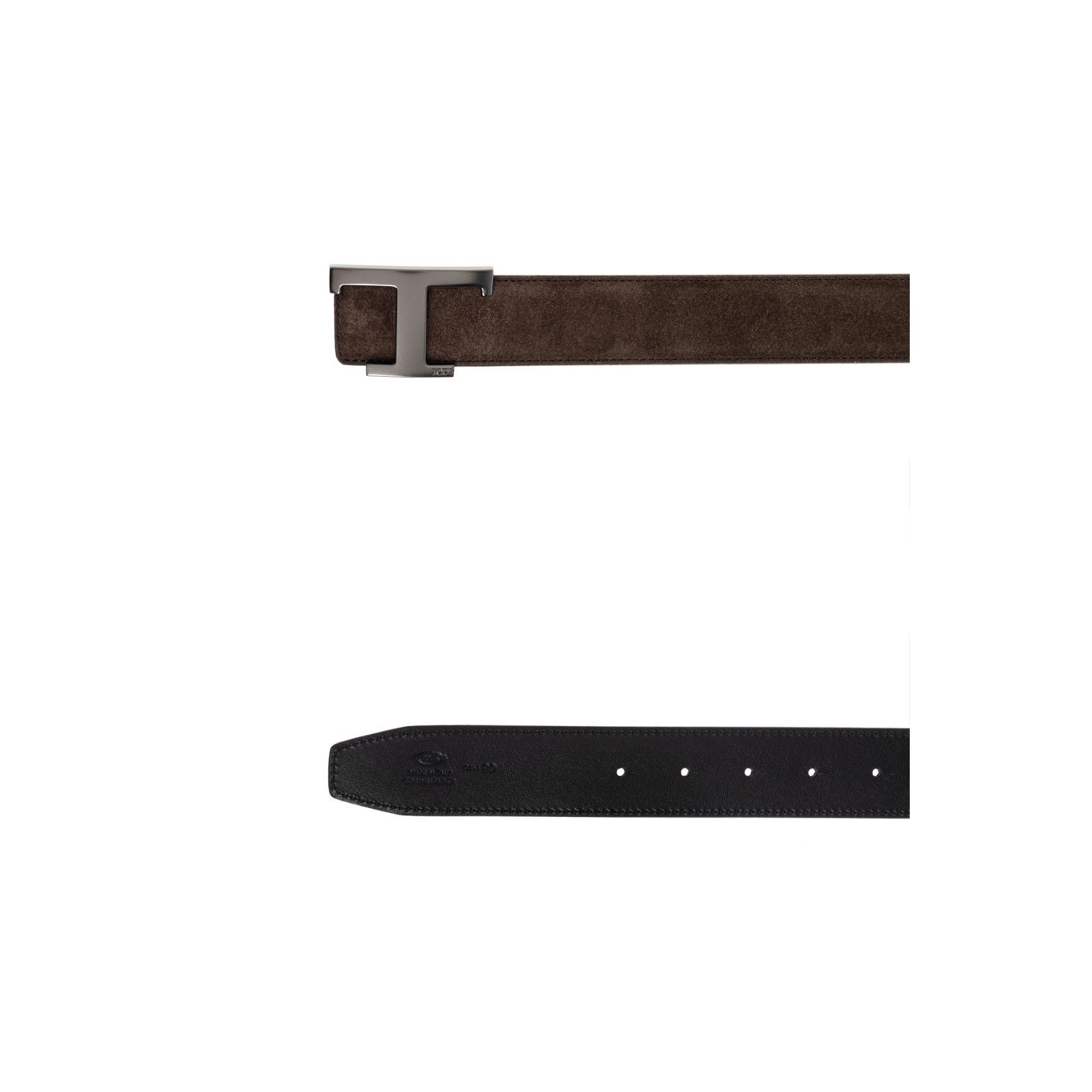 Tod's TOD’S Brown Reversible Belt New & Authentic (Men's size:90;) Size ONE SIZE - 3 Thumbnail