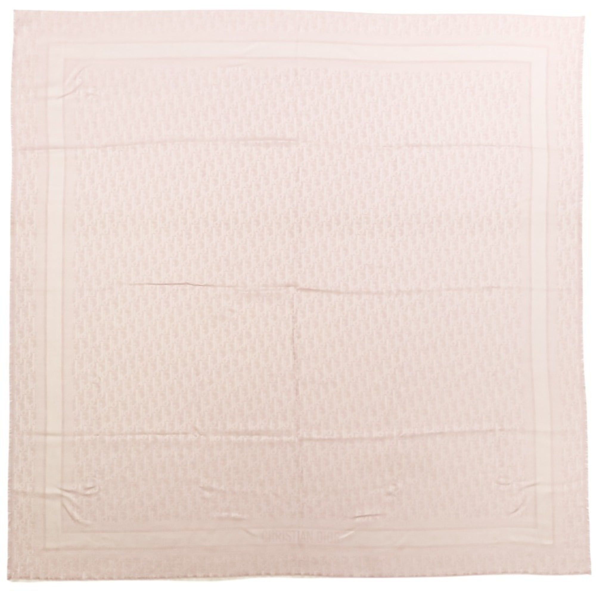 Dior Christian Dior Oblique Large Shawl/Stole, Pink, Women's Size ONE SIZE - 1 Thumbnail
