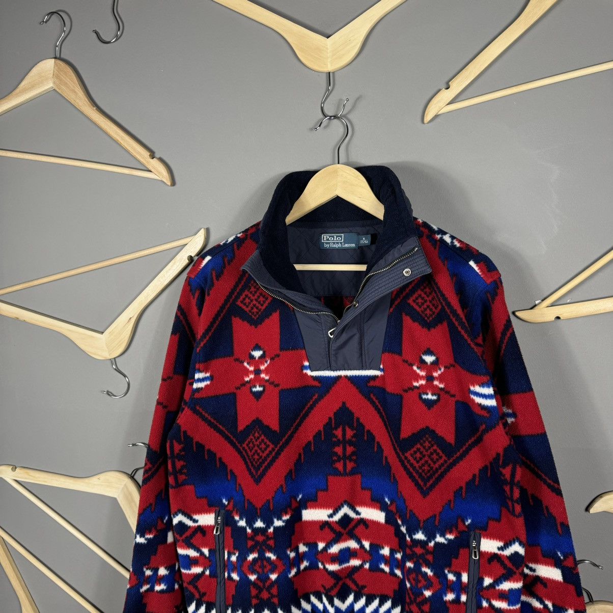 Ralph Lauren Vintage Polo Ralph Lauren Aztec Fleece Size US M / EU 48-50 / 2 - 4 Thumbnail