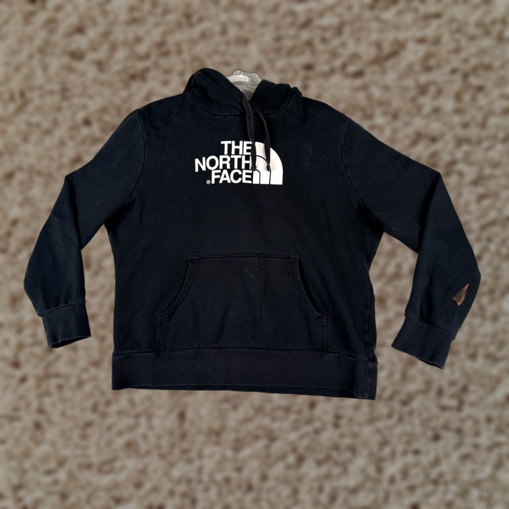 The North Face The North Face Hoodie Womens XL Black Pullover Zip Full Zip Cotton Blend Floral All Seasons Womens Size XL / US 12-14 / IT 48-50 - 1 Thumbnail