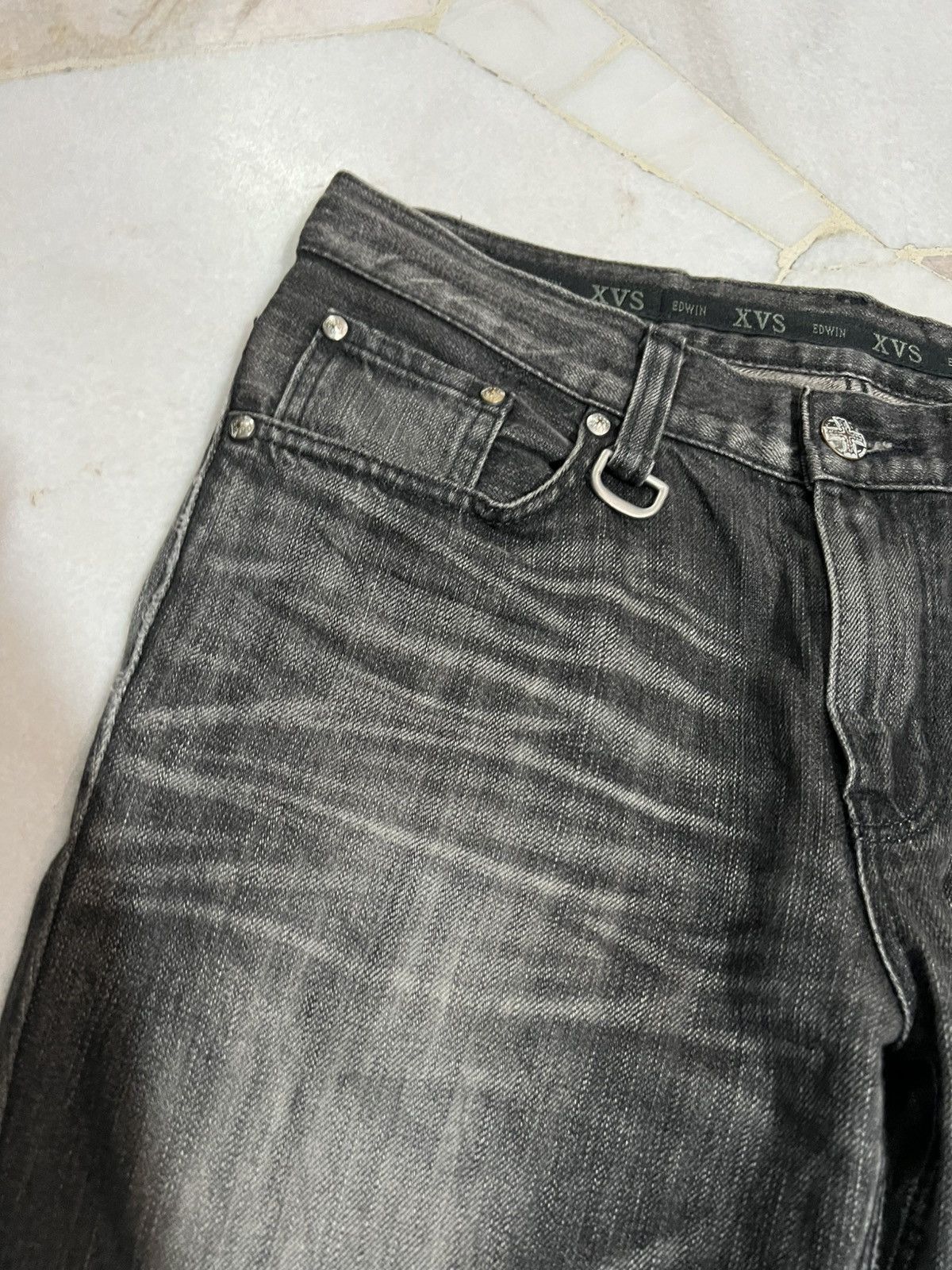 Edwin FLARE EDWIN XVS INSPIRED CHROME HEART STONE WASH JEAN Size US 33 - 8 Thumbnail