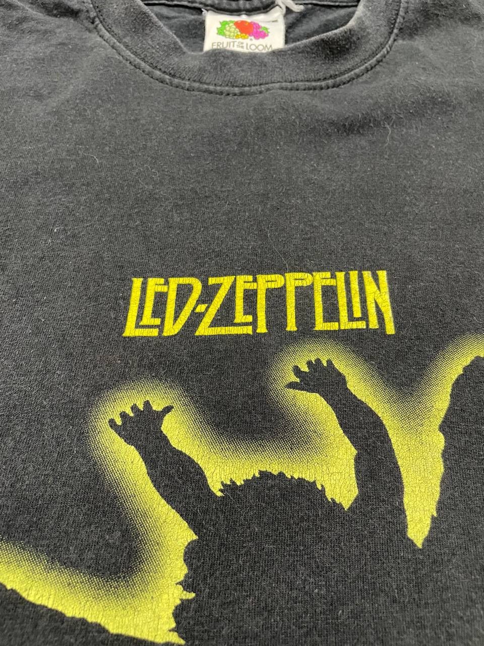 Led Zeppelin Vintage Led Zeppelin Band 2003 Silhouette Angel Logo T-Shirt Size US M / EU 48-50 / 2 - 7 Thumbnail