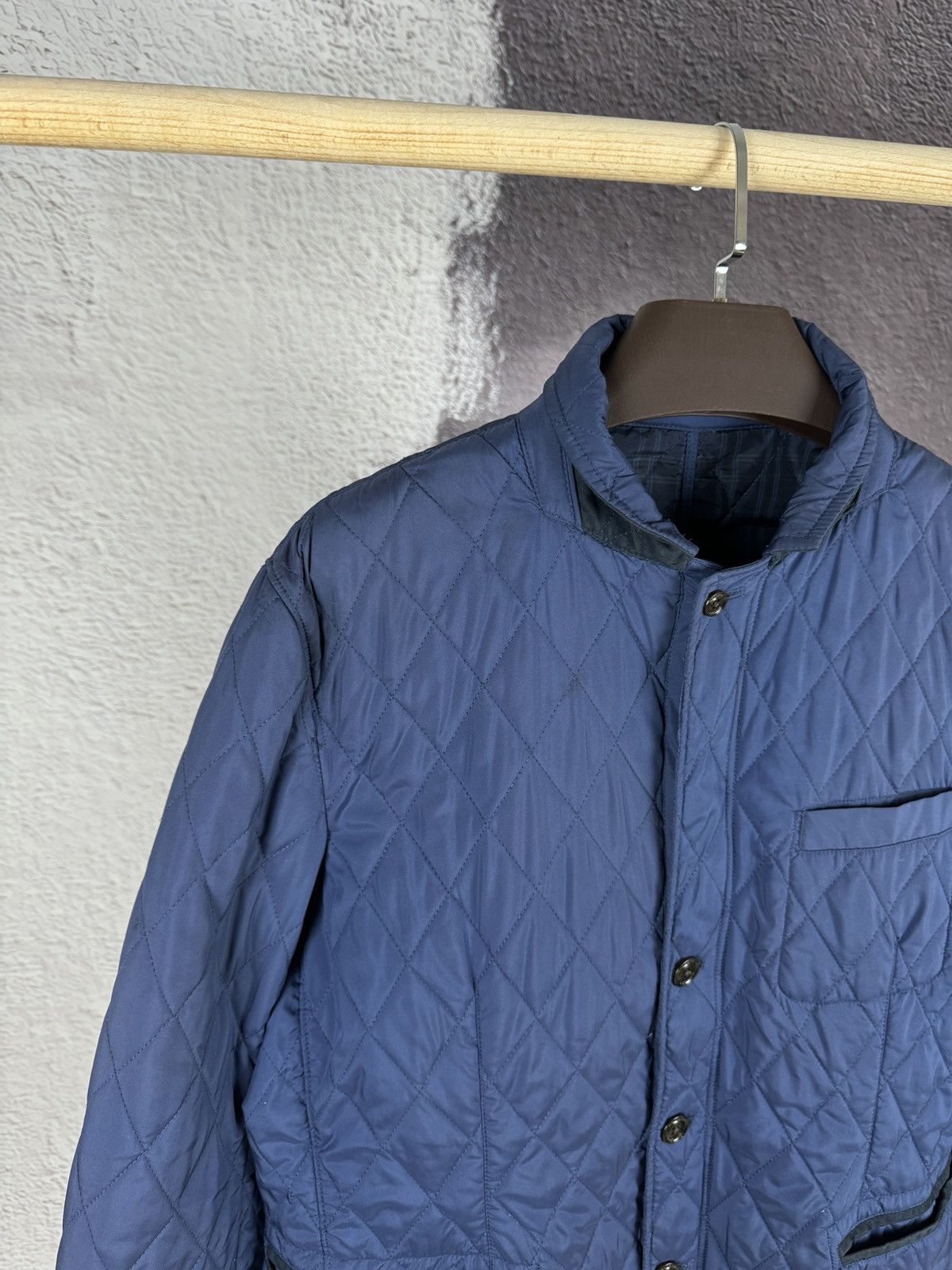 Hackett Hackett Kinloch Blazer Quilted Jacket Technical Fabrics L Size US L / EU 52-54 / 3 - 6 Thumbnail