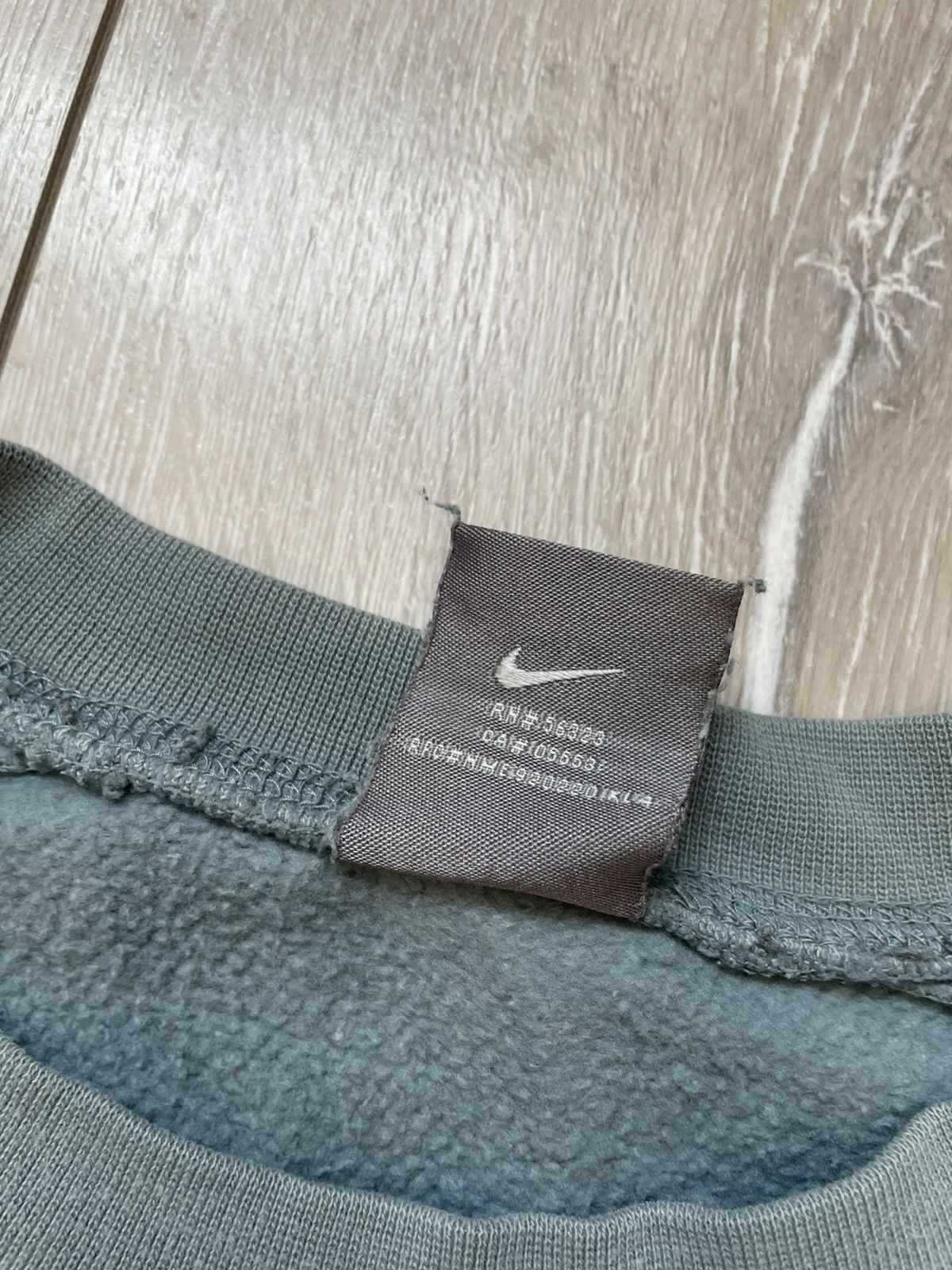 Nike × Vintage 00s Nike Vintage Big Logo Oversize Sweatshirt Size US L / EU 52-54 / 3 - 4 Thumbnail