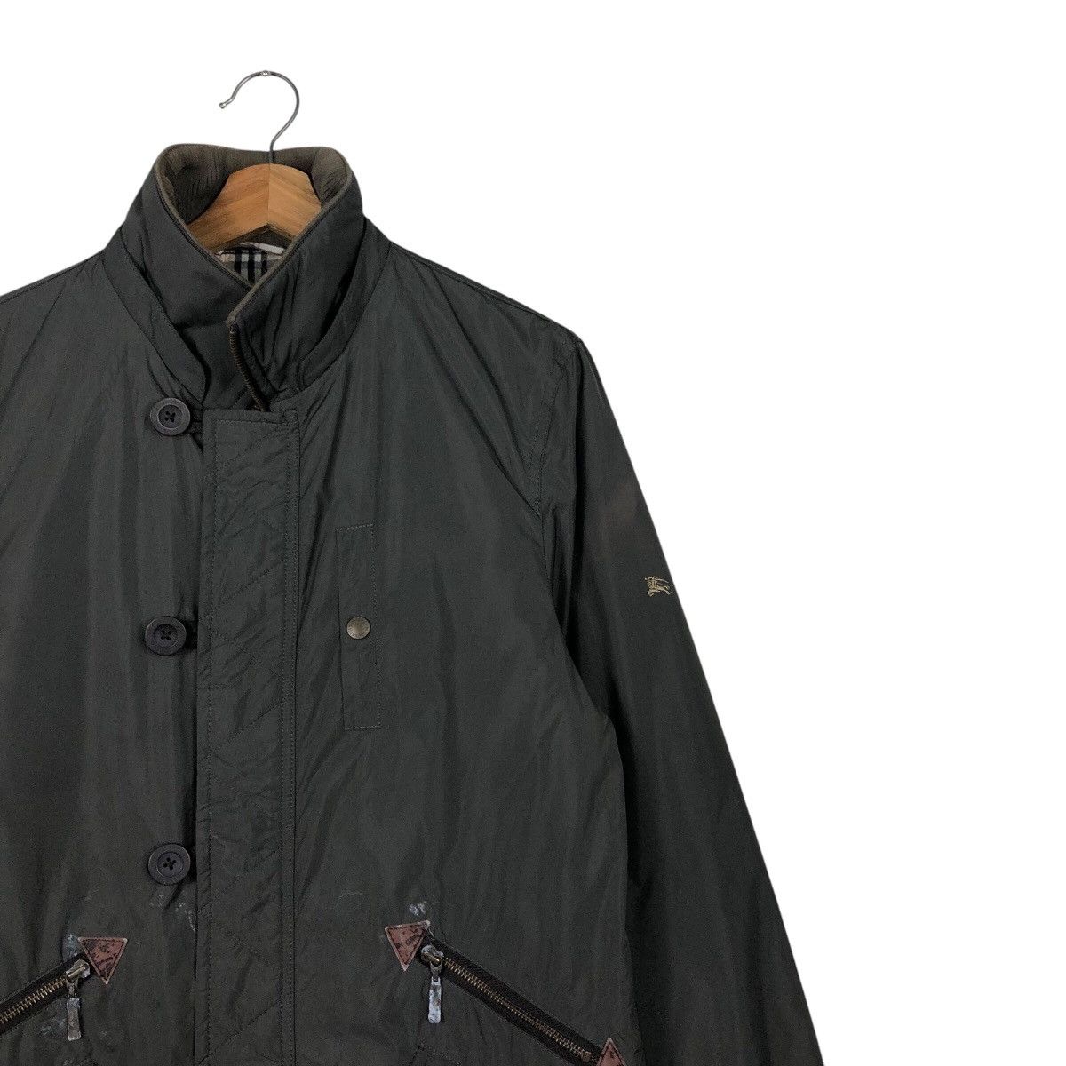 Burberry 📌Vintage Chore Jacket Burberry Black Label Nova Check Size US L / EU 52-54 / 3 - 8 Thumbnail