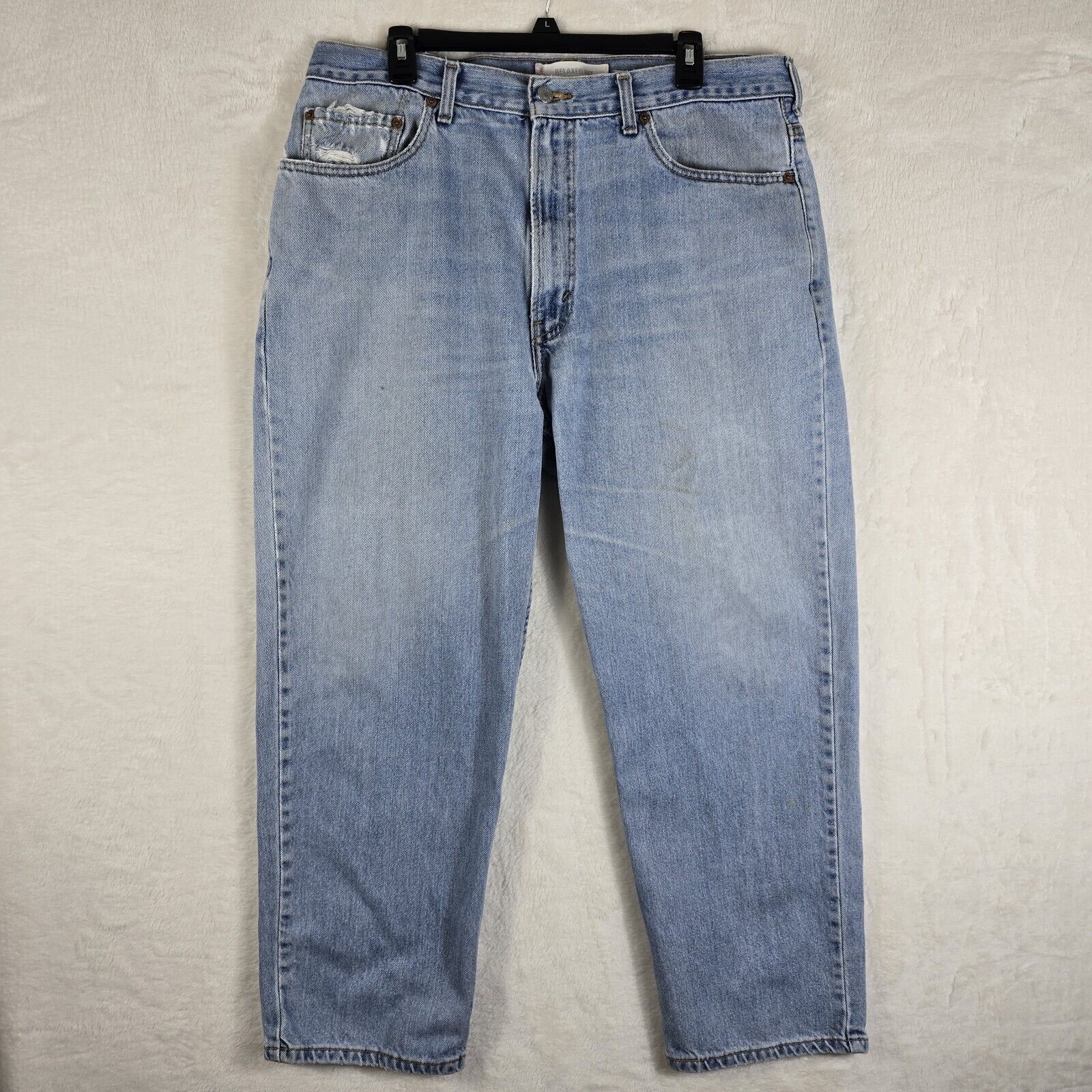 Levi's Vintage Levis 550 Jeans 38 x 30 Stonewash Tapered Blue Denim Size US 38 / EU 54 - 2 Thumbnail