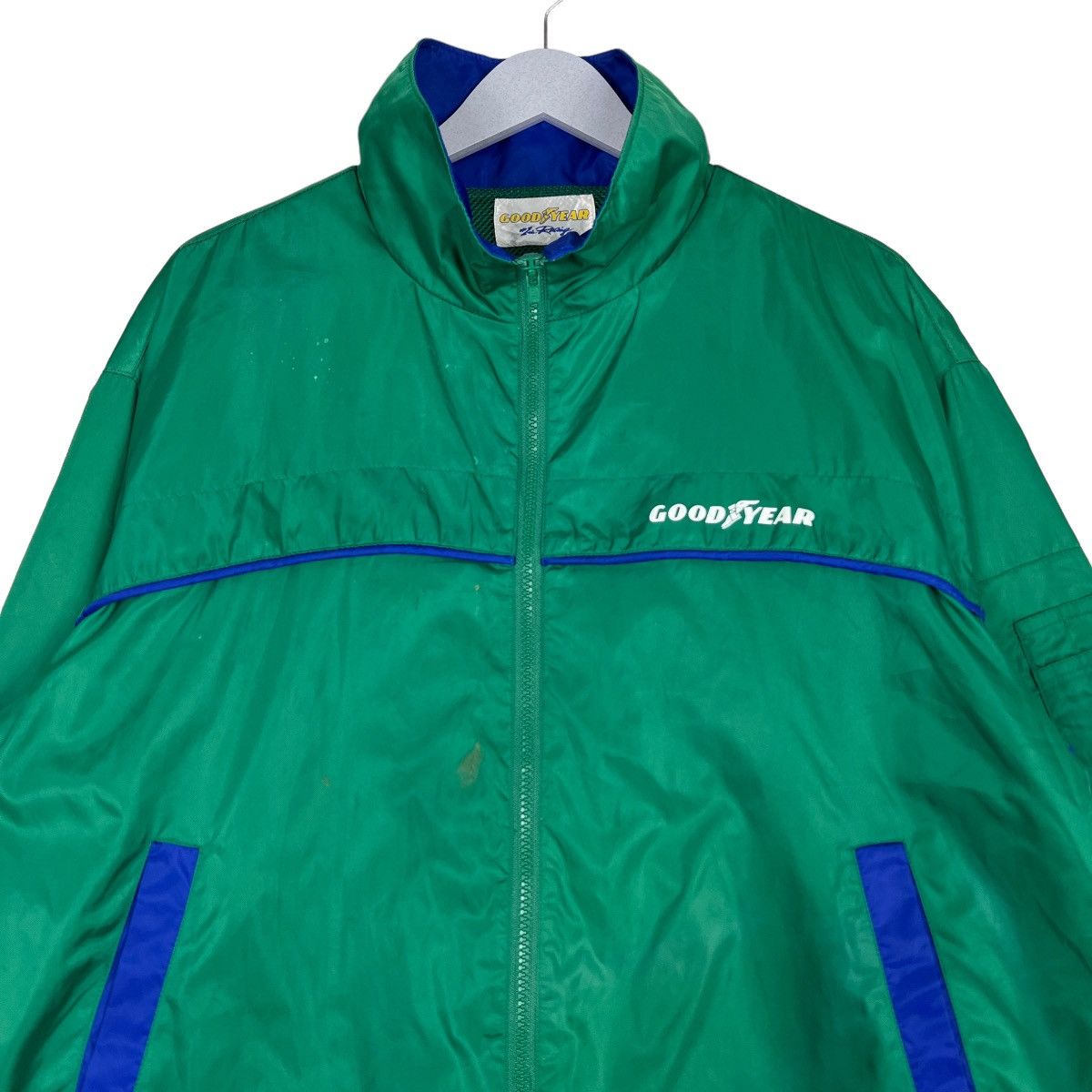 Japanese Brand 🔥 VINTAGE GOODYEAR RACING TEAM JACKET Size US L / EU 52-54 / 3 - 3 Thumbnail