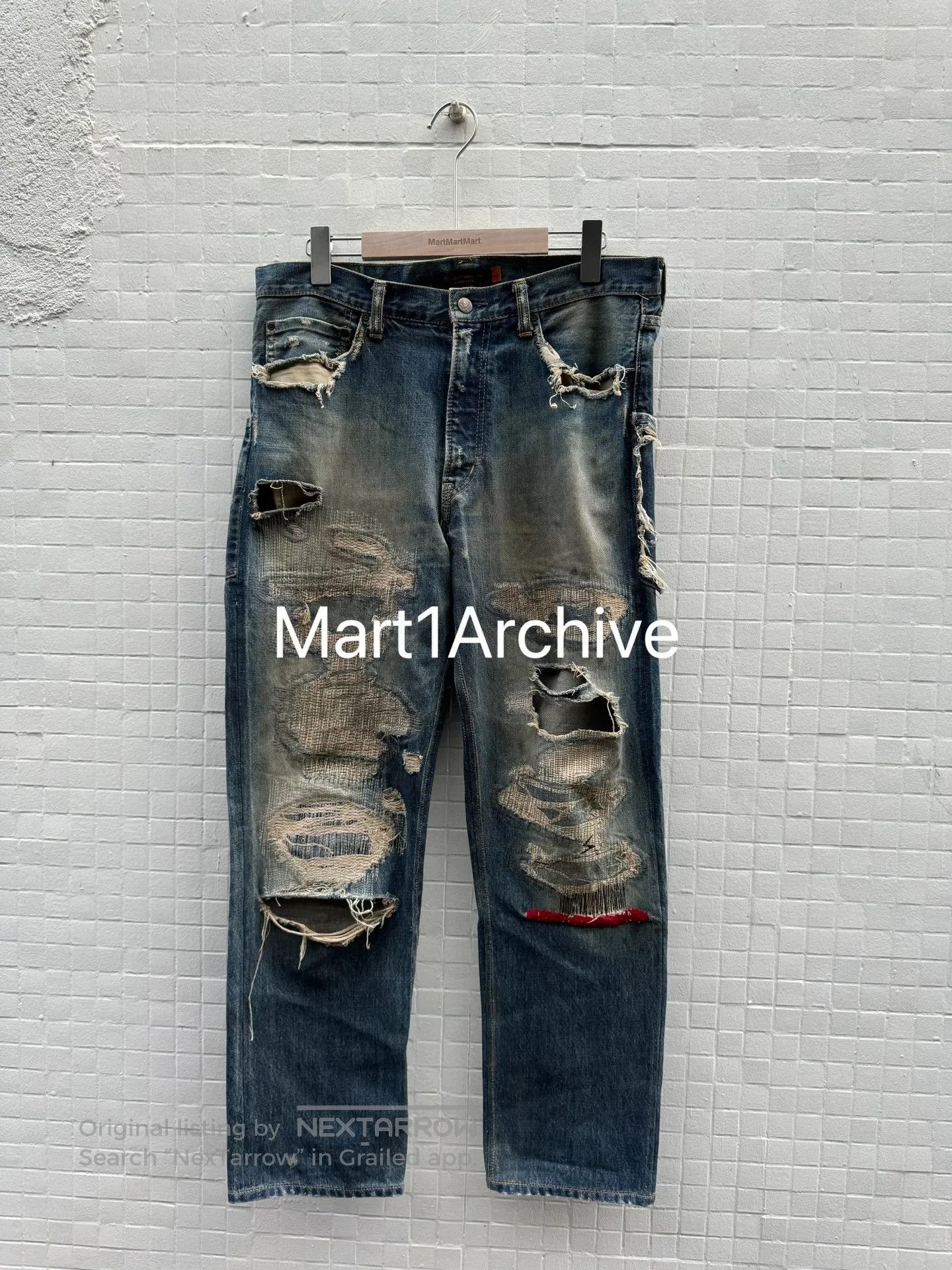 Japanese Brand × Jun Takahashi × Undercover Undercover 68 Red Yarn