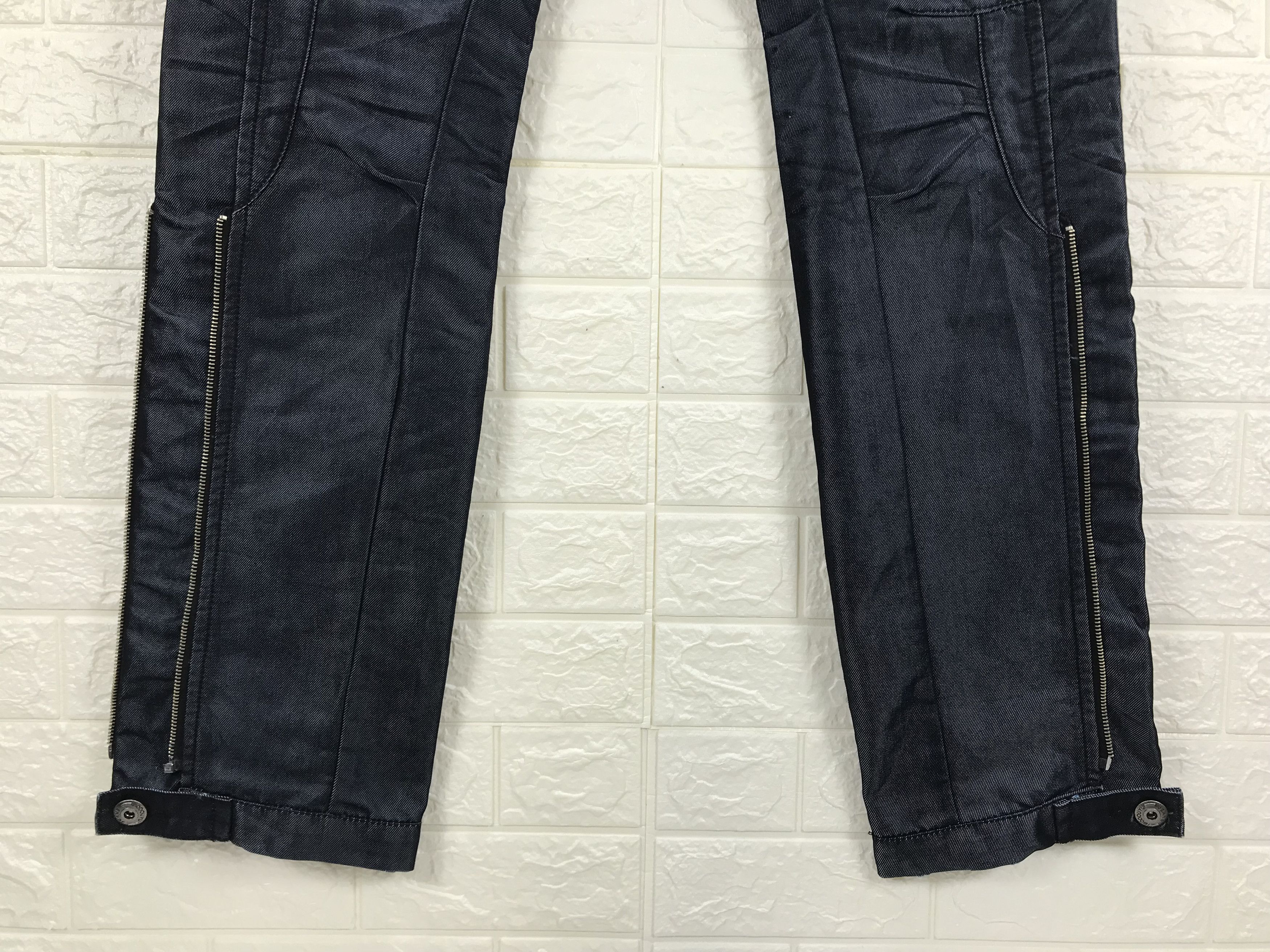 Japanese Brand Japanese Concert Club Multi Zipper Jeans Size US 34 / EU 50 - 4 Thumbnail