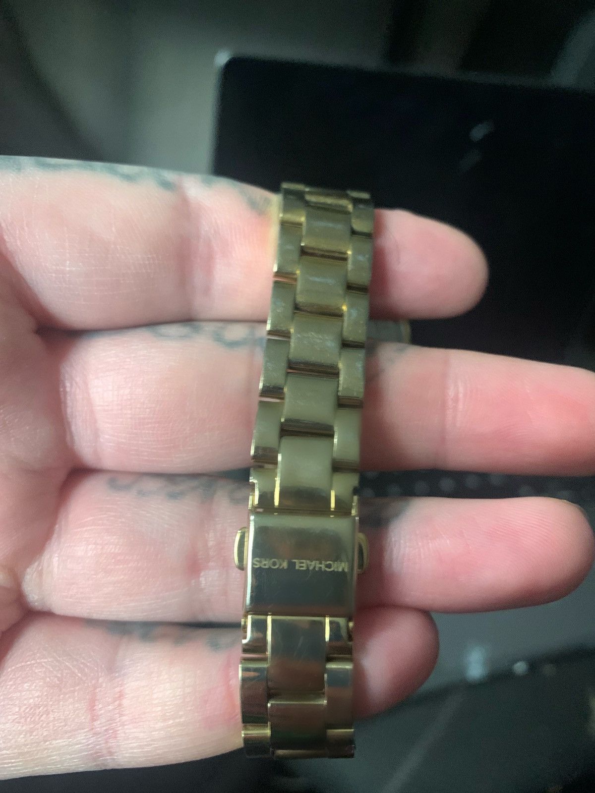 Michael Kors Michael Kors Gold Watch Size ONE SIZE - 3 Thumbnail