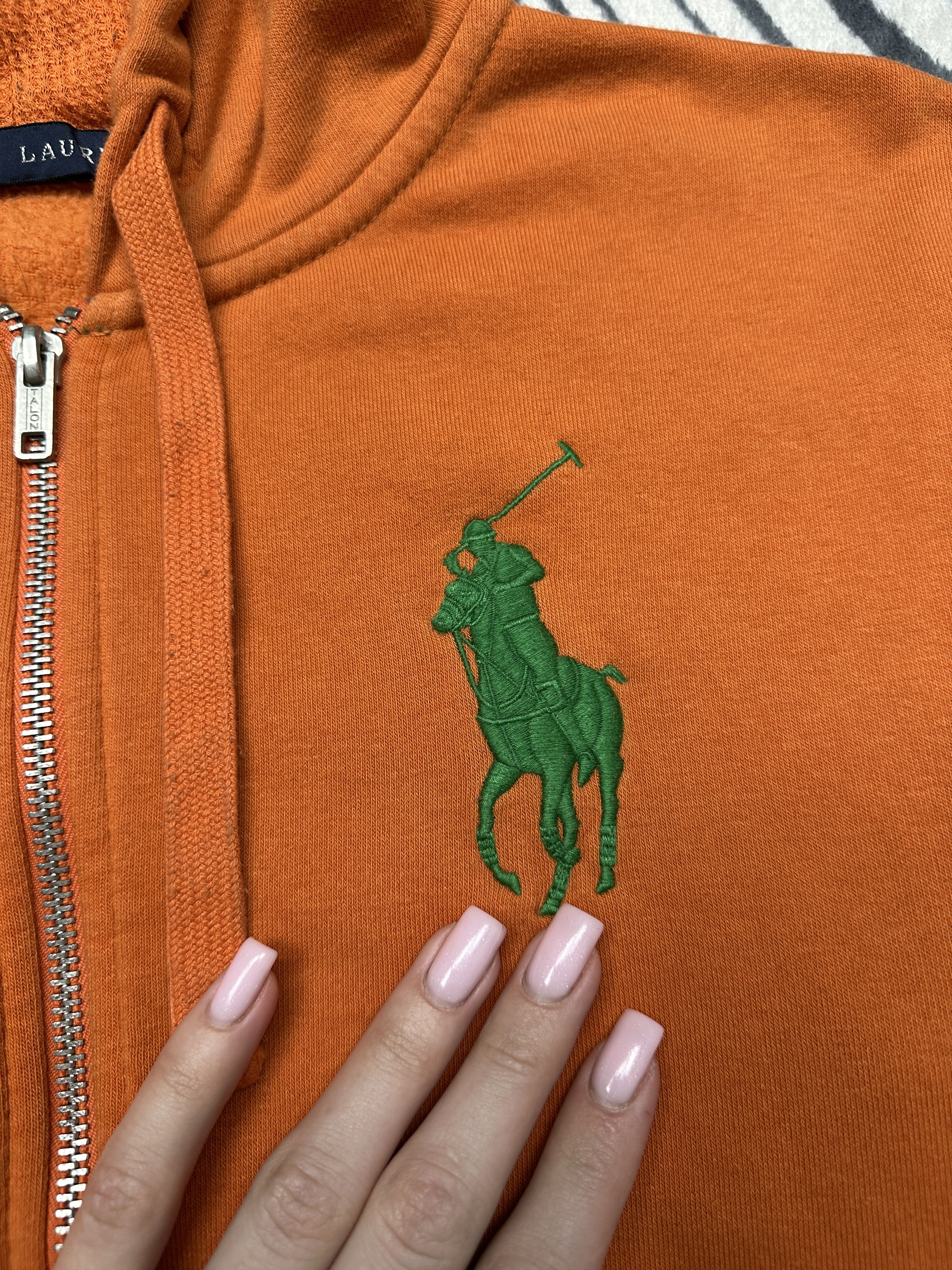 Polo Ralph Lauren Polo Ralph Lauren Womens Zip Hoodie Y2K Size L / US 10 / IT 46 - 3 Thumbnail