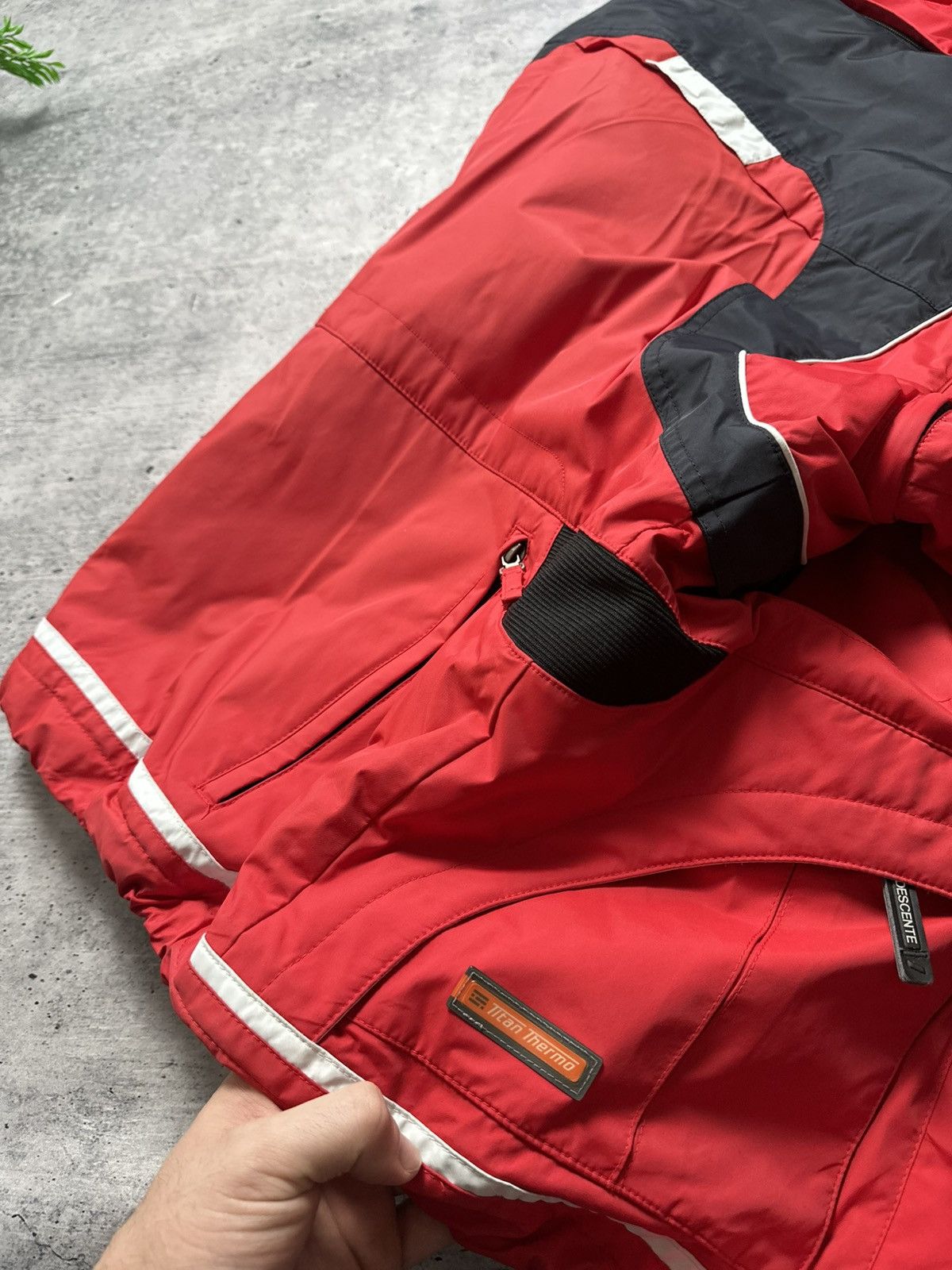 Descente Vintage 90s Descente Ski Goggle Pocket Jacket Titan Thermo Size US S / EU 44-46 / 1 - 12 Thumbnail