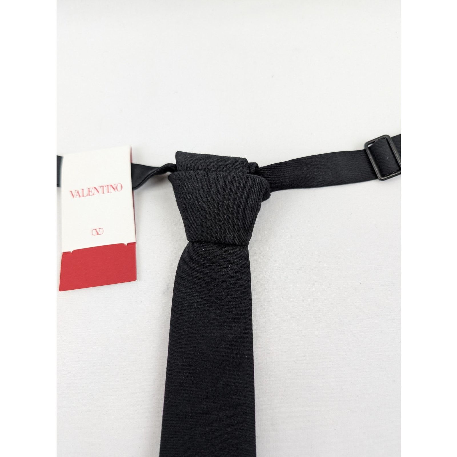 Valentino o1rshd1 Size: OS / Tie in Black Size ONE SIZE - 9 Thumbnail