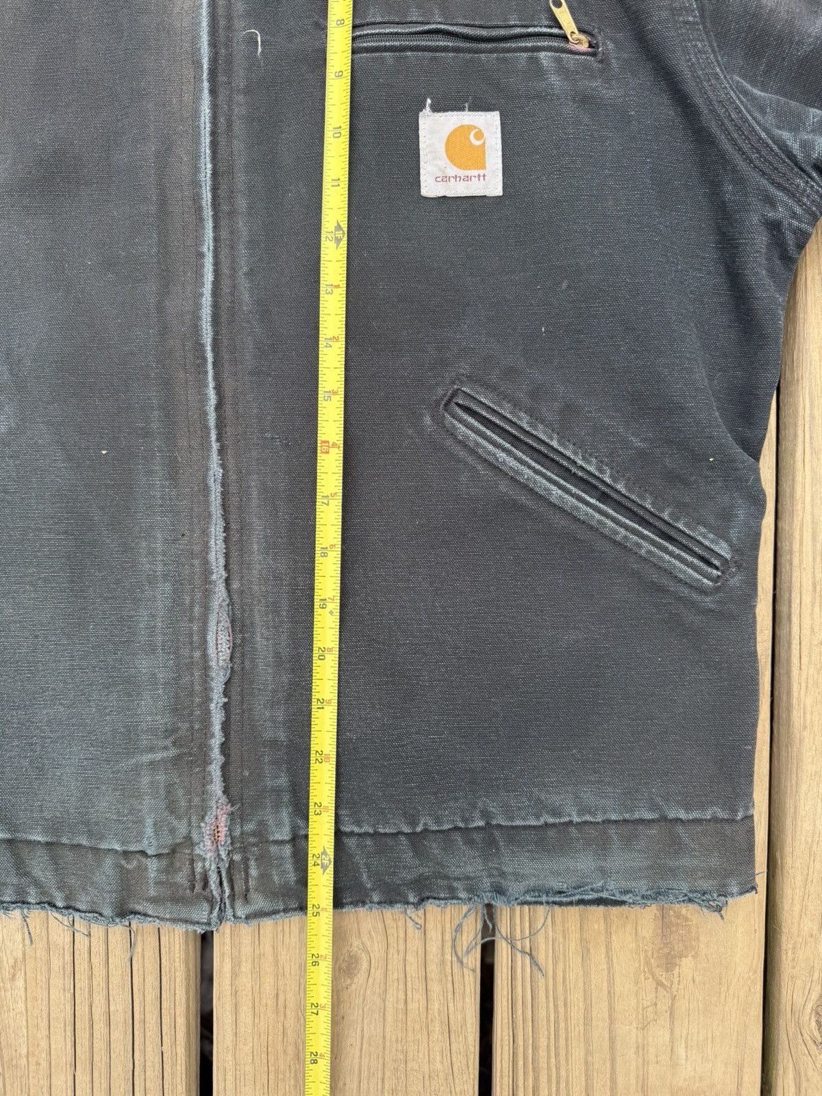 Carhartt VTG Distressed Carhartt Detroit Jacket Size Medium Size US M / EU 48-50 / 2 - 6 Thumbnail