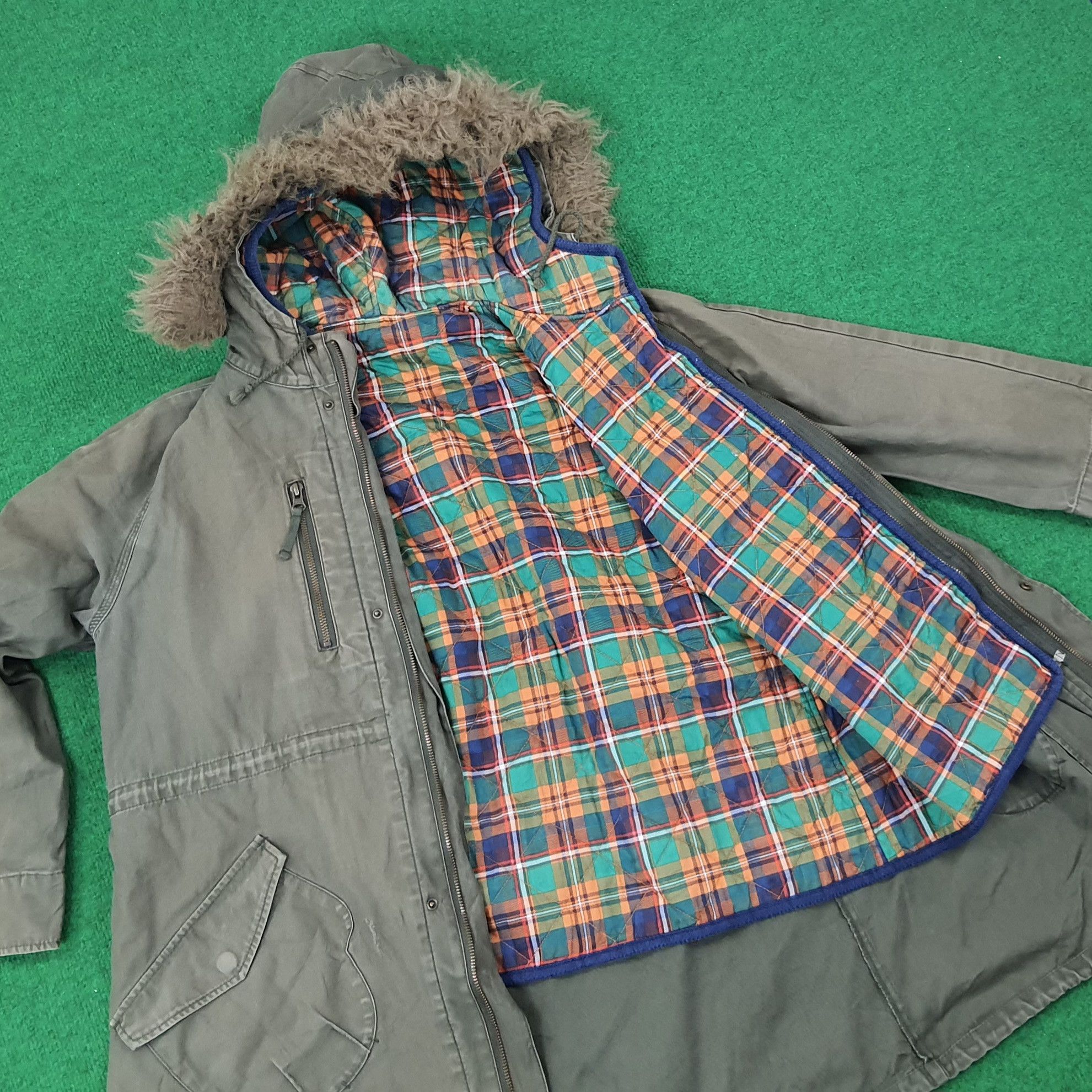 Japanese Brand Vintage Ne-Net by Issey Miyake Designer Parka Jacket C222N28 Size US M / EU 48-50 / 2 - 4 Thumbnail
