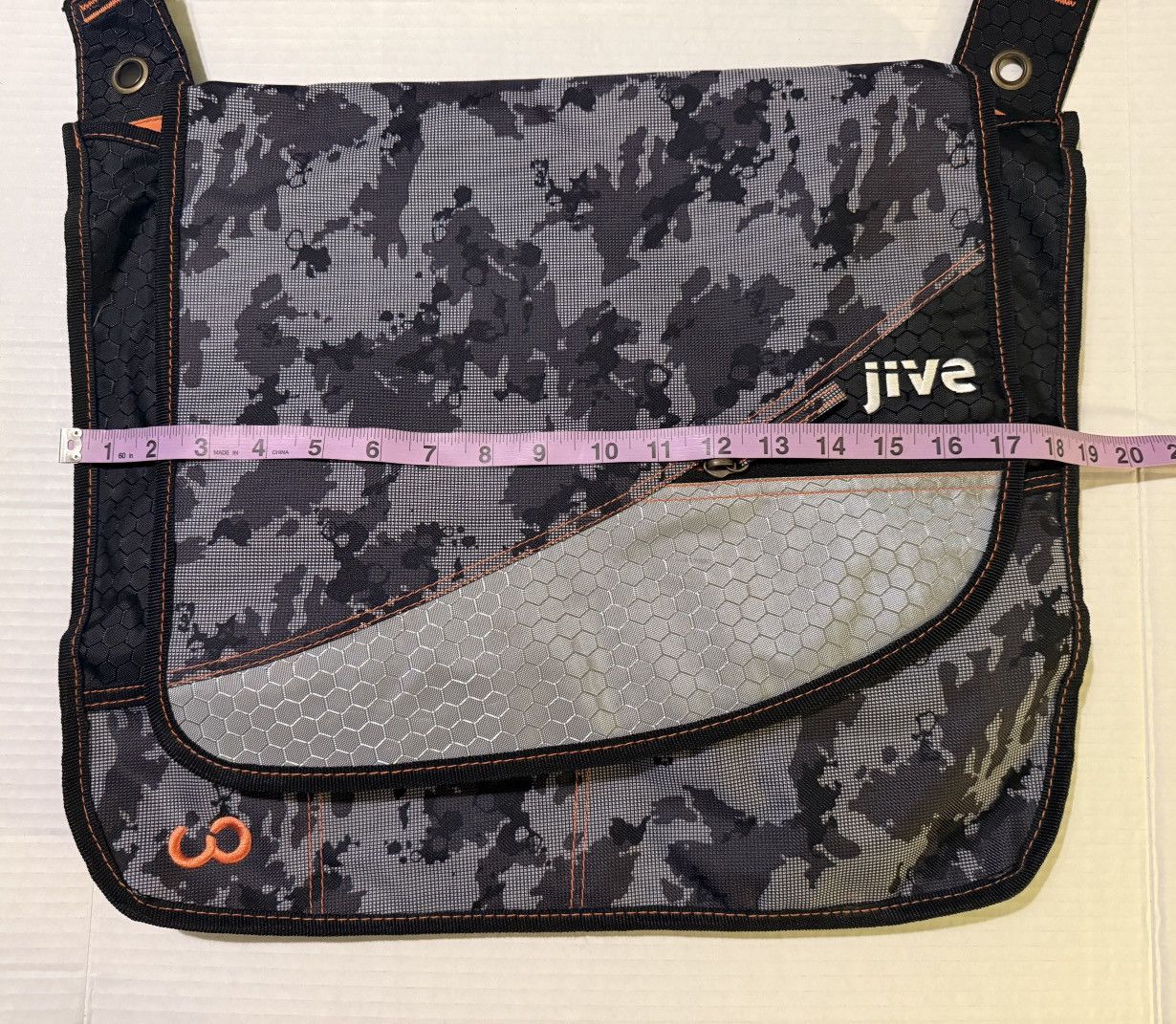 Other Looptworks Noll Messenger Bag Camo Orange Upcycled Size ONE SIZE - 13 Thumbnail