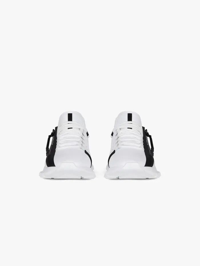 Givenchy o1w1db10325 Spectre Runner Low With Zip in White Size US 10 / EU 43 - 2 Thumbnail