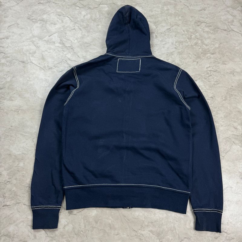 True Religion × Vintage vintage navy true religion zip hoodie Size US XL / EU 56 / 4 - 2 Thumbnail