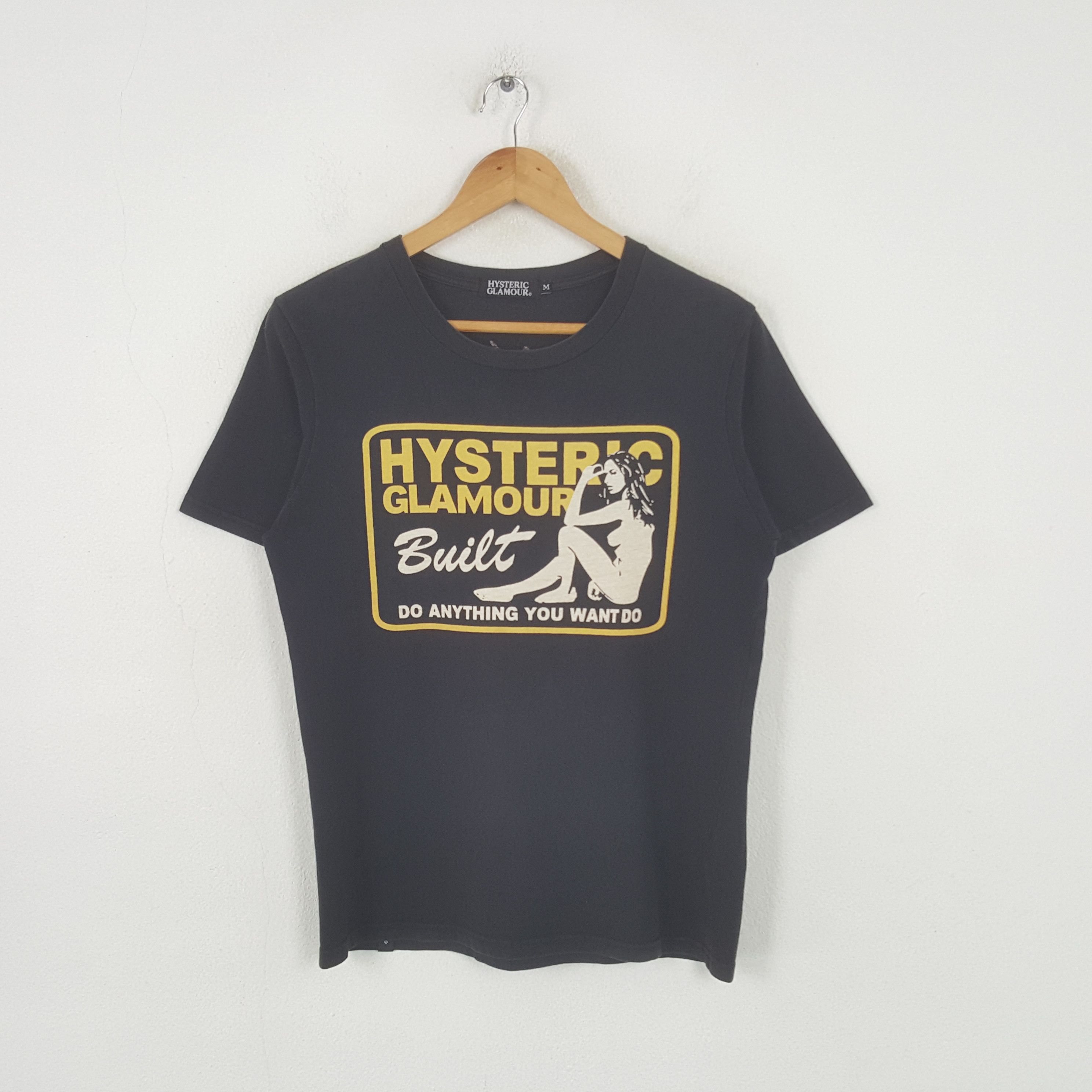 Vintage Hysteric Glamour Built Japanese Brand Tshirt RR8