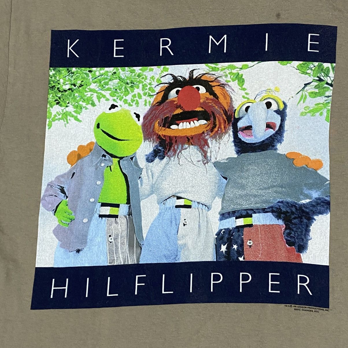 Vintage Vintage kermie hilflipper X tommy hilfiger parody Size US L / EU 52-54 / 3 - 7 Thumbnail