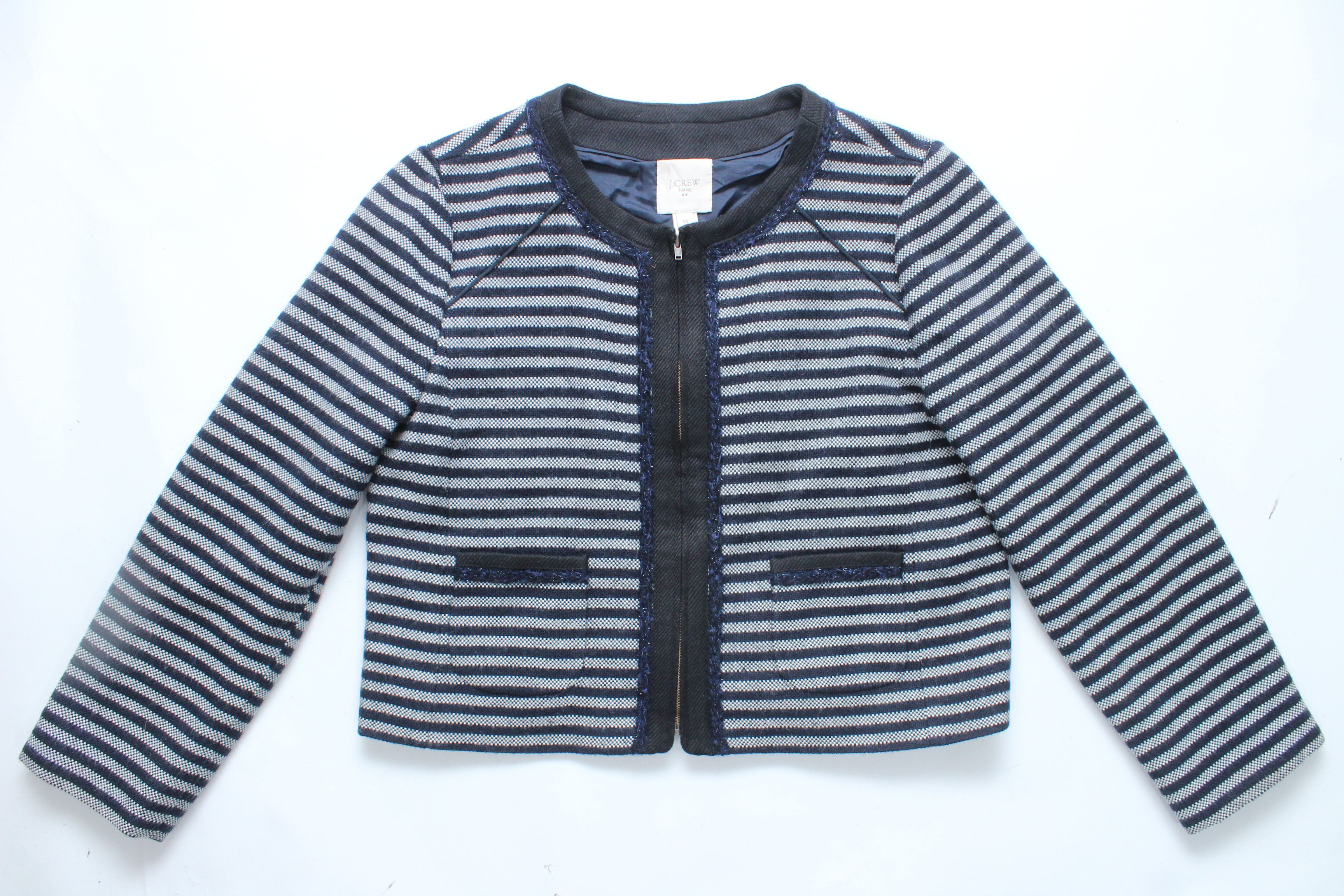 J.Crew J Crew Jacket Blazer Womens Size M Authentic Hype Size M / US 6-8 / IT 42-44 - 2 Thumbnail
