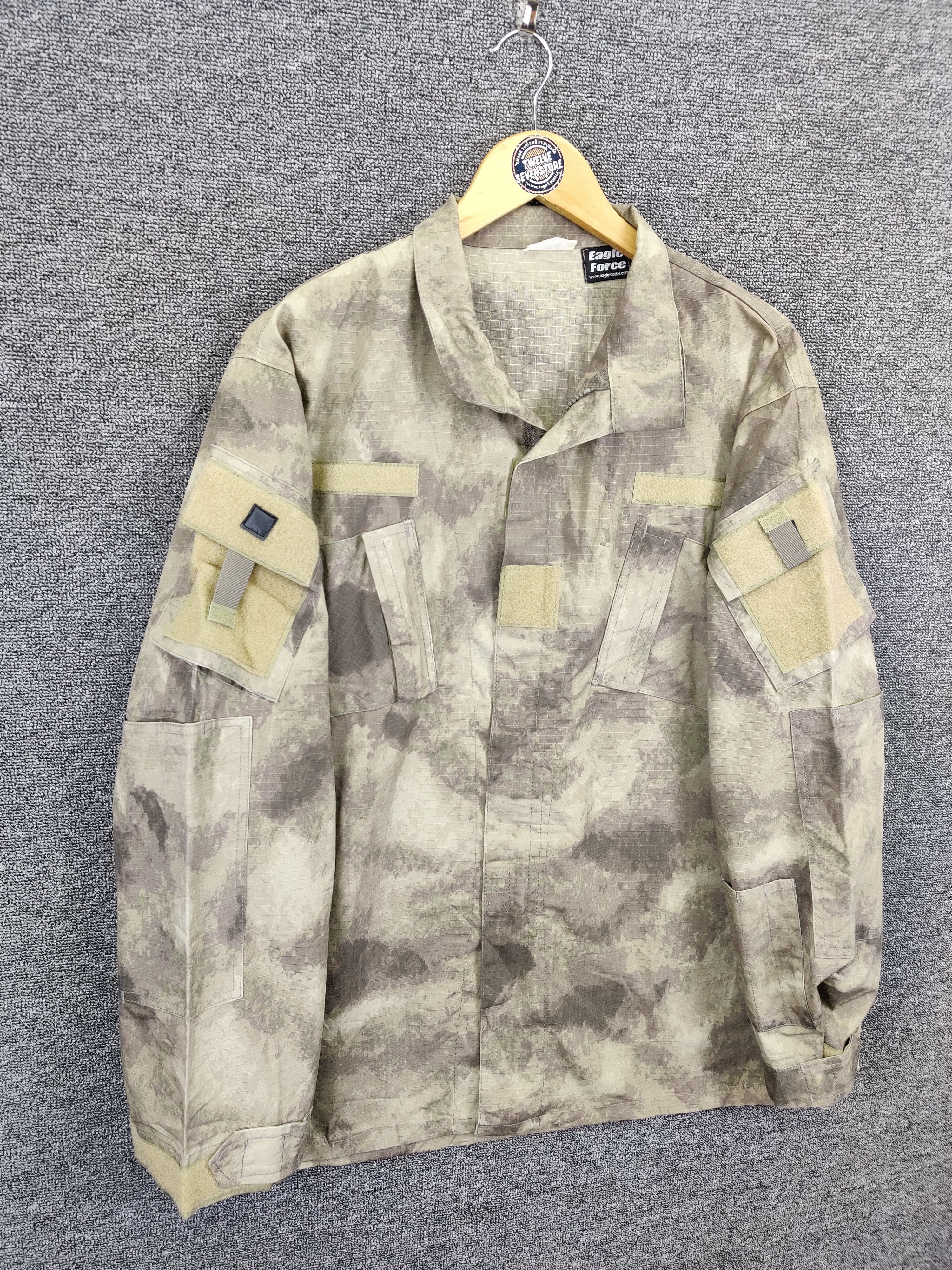 Vintage Vintage Eagle Force Camouflage Army Jacket Size US L / EU 52-54 / 3 - 7 Thumbnail
