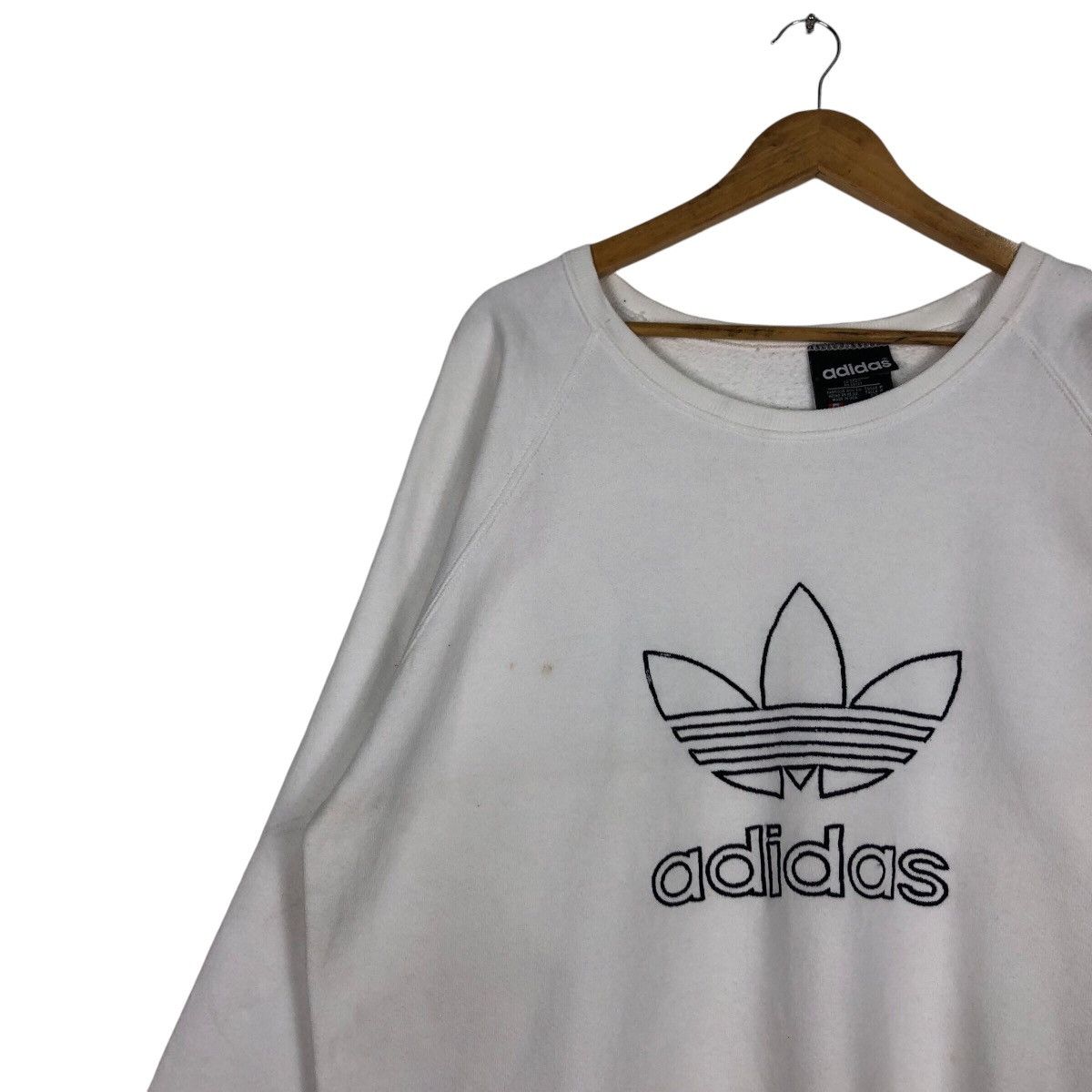 Adidas Vintage Adidas Big Logo Sweatshirt 90s Collection XL #A2 Size US M / EU 48-50 / 2 - 6 Thumbnail