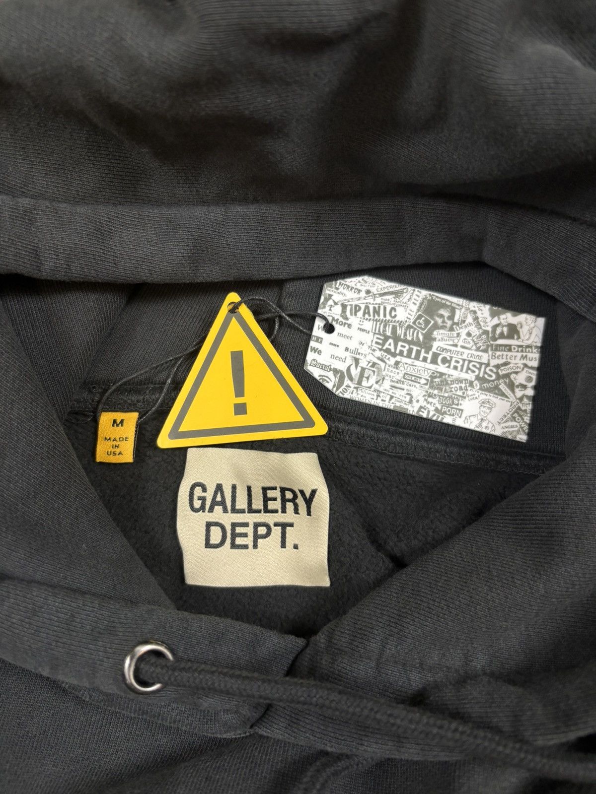 Gallery Dept. Gallery Dept Dept de la Gallery Hoodie, Black Size US M / EU 48-50 / 2 - 9 Thumbnail