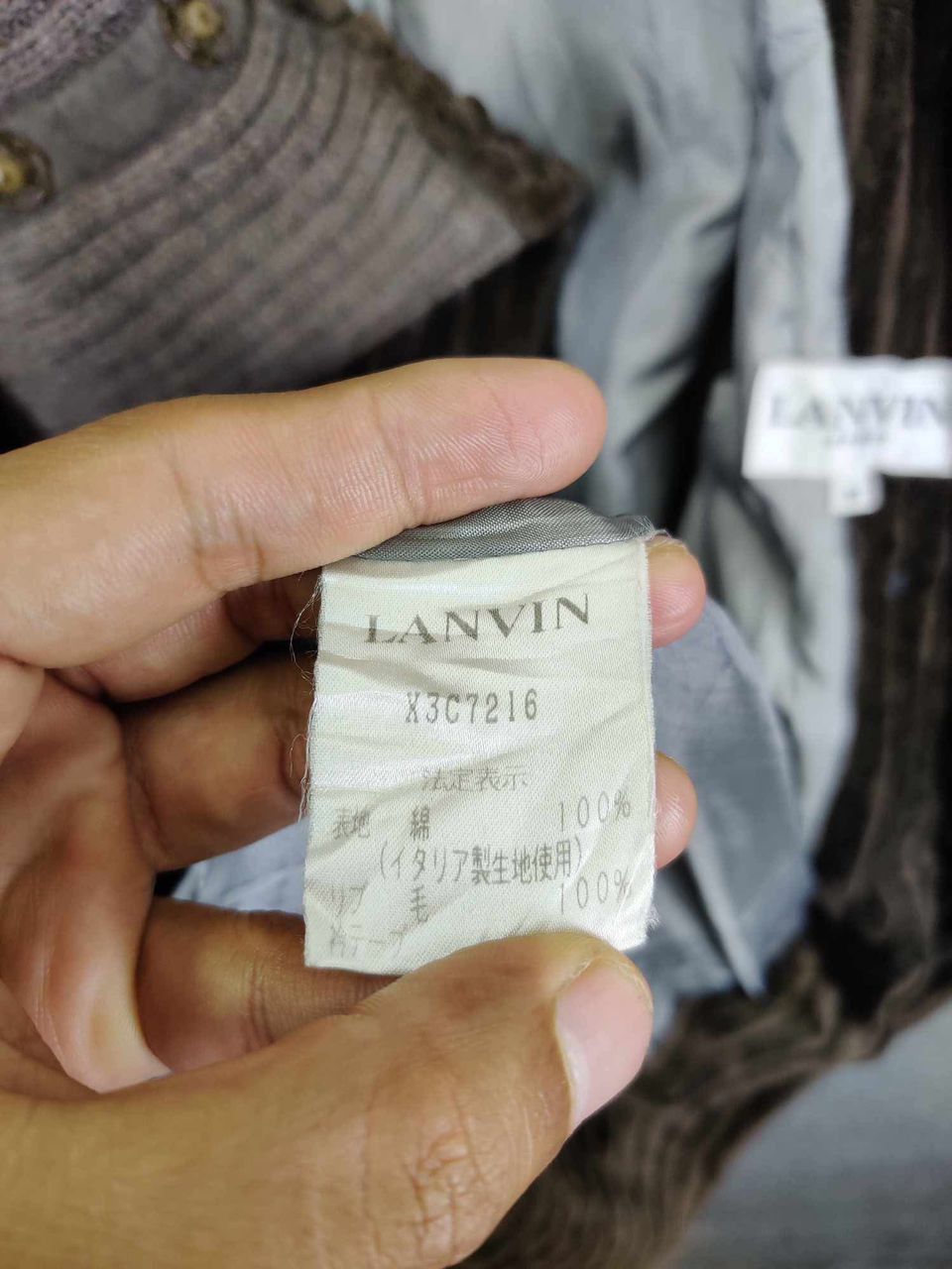 Lanvin Vintage Lanvin Sports Double Breasted Coat Jacket Size US M / EU 48-50 / 2 - 13 Thumbnail