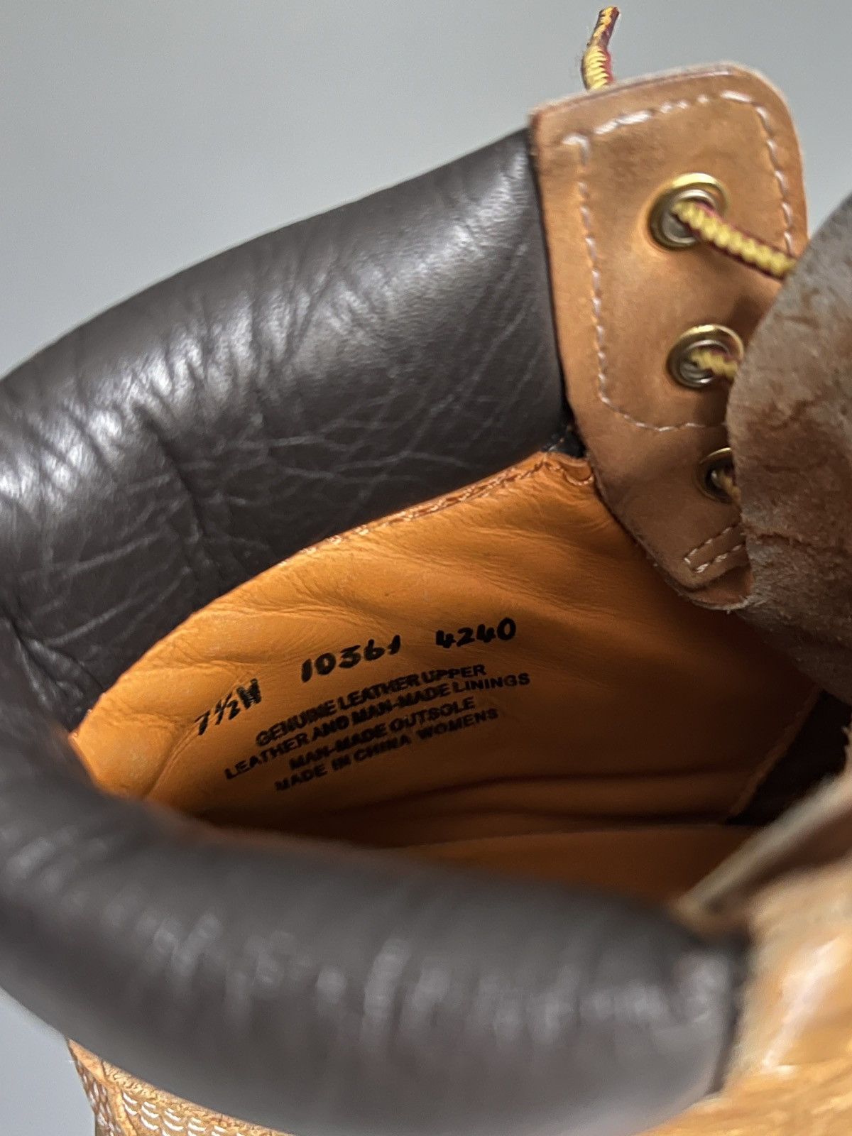 Timberland × Vintage Timberland Camel Boots Size US 8 / IT 38 - 12 Thumbnail