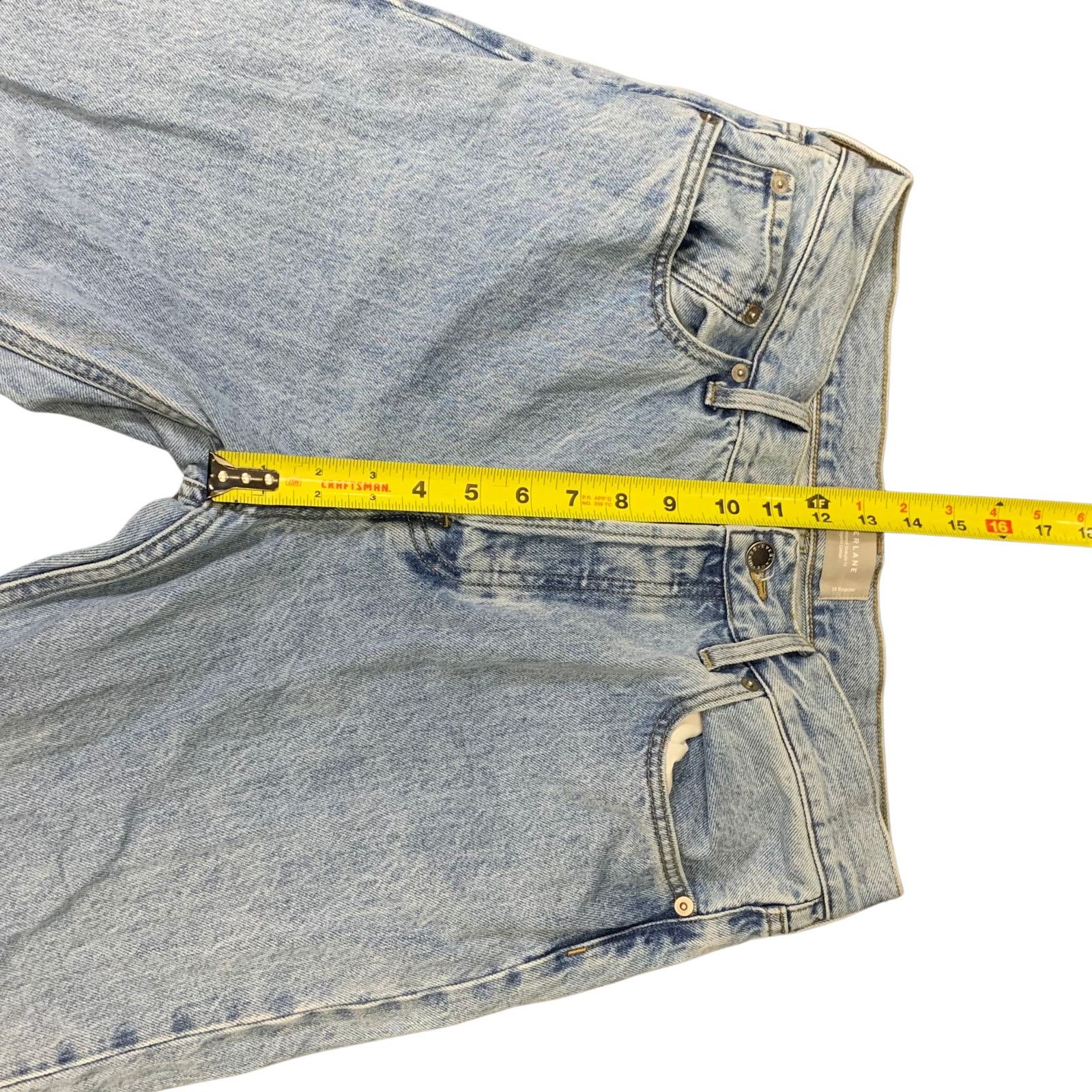 Everlane The Relaxed Straight Fit Jeans W/ Button Fly | Everlane Size 26" / US 2 / IT 38 - 6 Thumbnail