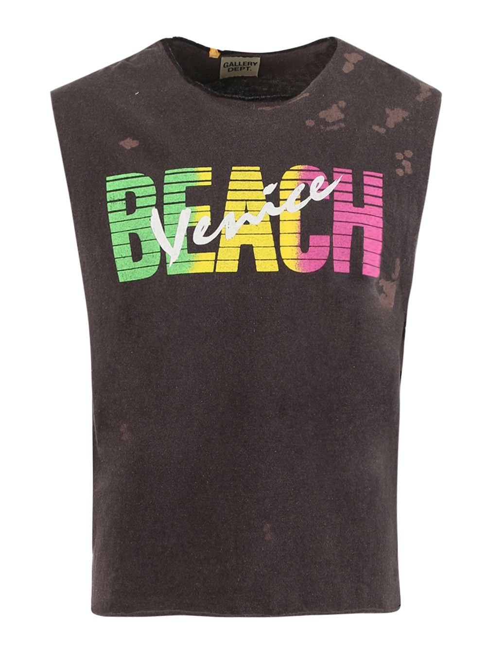 Gallery Dept. o1gr1nt0526 Muscle Beach T-Shirt in Black Size US L / EU 52-54 / 3 - 1 Thumbnail