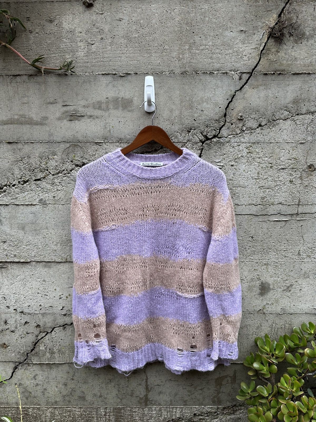 Acne Studios RARE GRAIL Acne Studios Italian Kurt cobain distressed knit Size US M / EU 48-50 / 2 - 2 Thumbnail