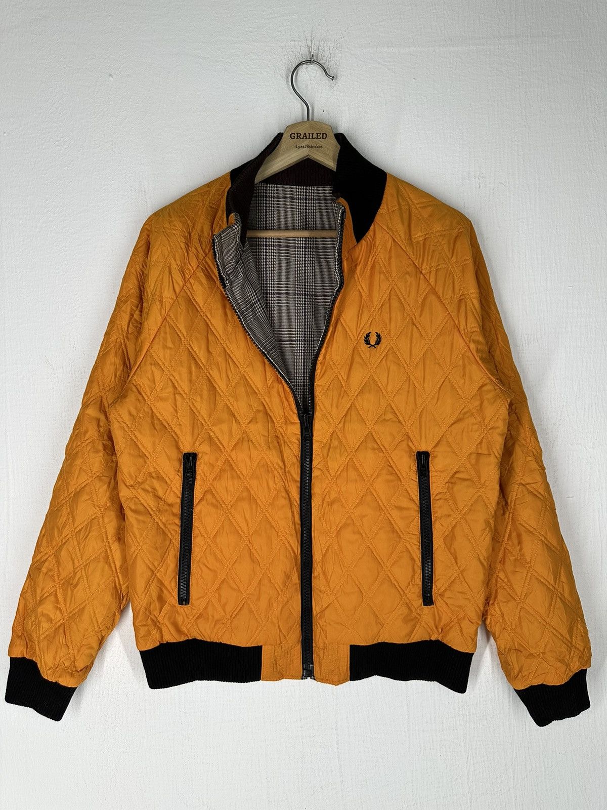 Fred Perry Fred Perry Reversible Bomber Jacket | Grailed