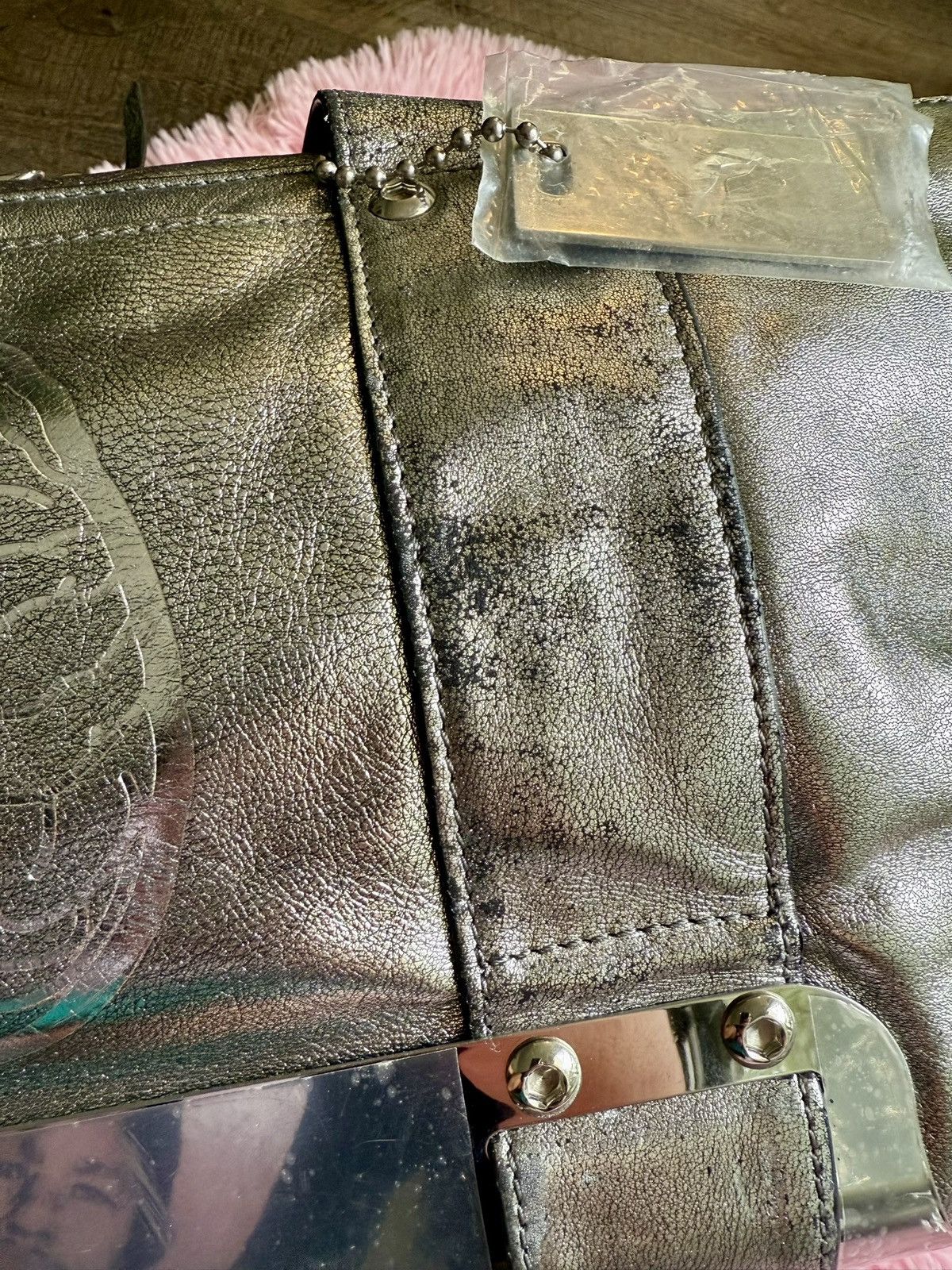 Puma Puma serpentine gallery john m armleder metallic bag 2008 Size ONE SIZE - 4 Thumbnail