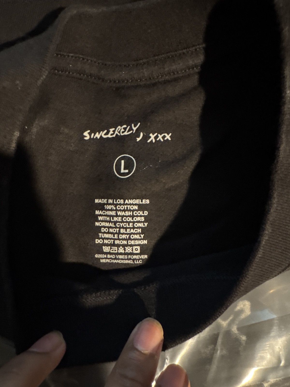 Revenge XXXTentacion Alone TShirt Size US L / EU 52-54 / 3 - 5 Thumbnail