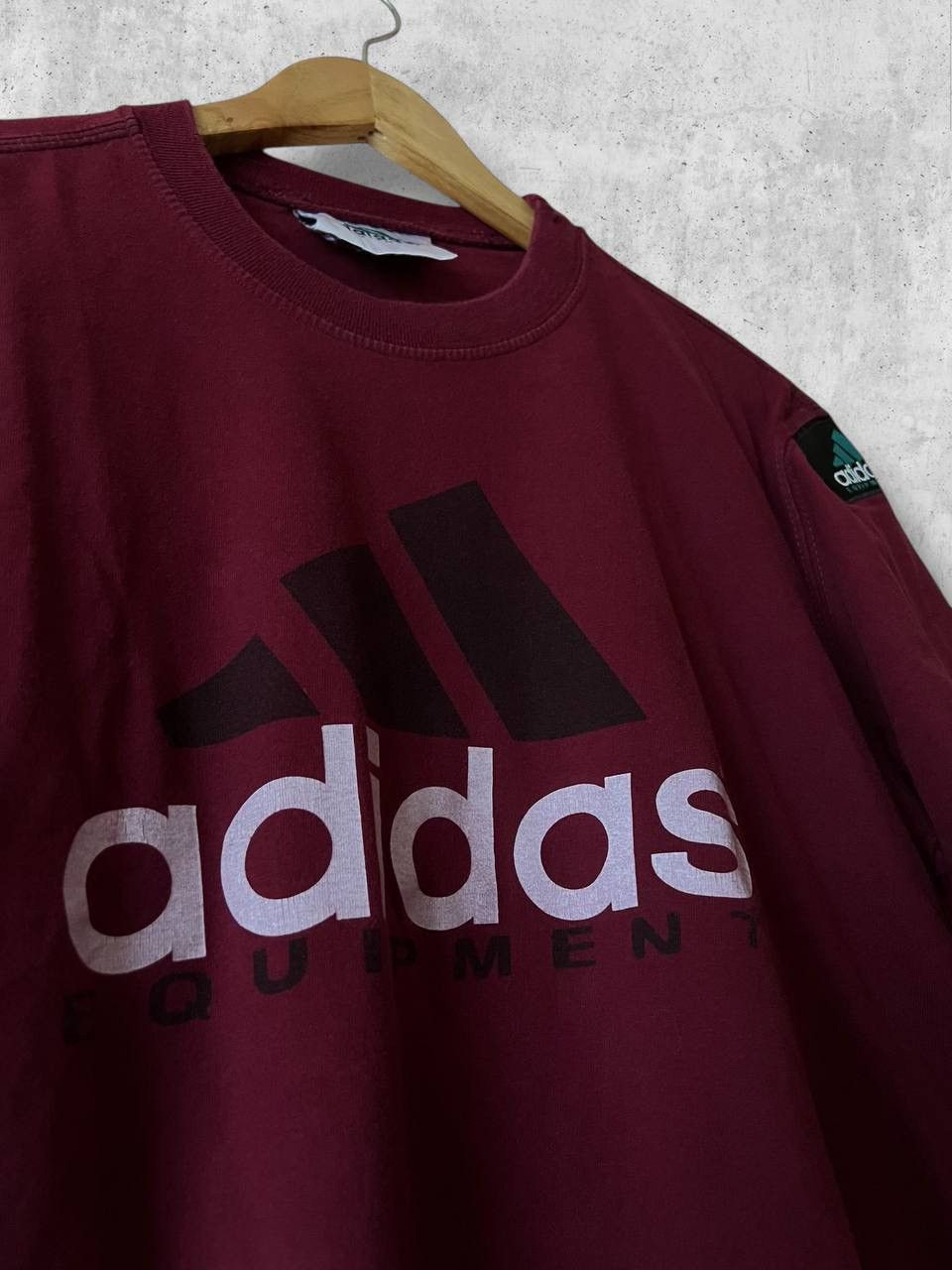 Adidas Adidas Equipment Vintage 90s boxy fit tee t shirt Size US M / EU 48-50 / 2 - 5 Thumbnail