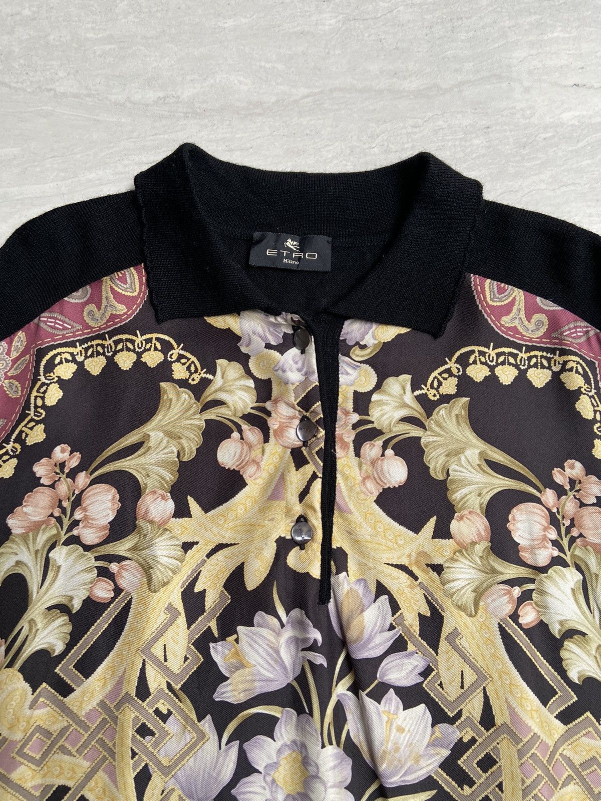 Etro ETRO MILANO Motive Long T-shirt Size US M / EU 48-50 / 2 - 9 Thumbnail