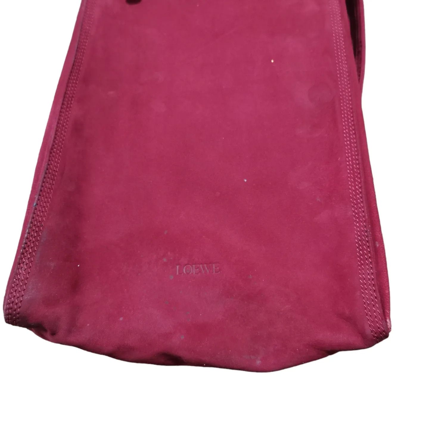 Loewe × Vintage Loewe suede shoulder vintage bag Size ONE SIZE - 2 Thumbnail