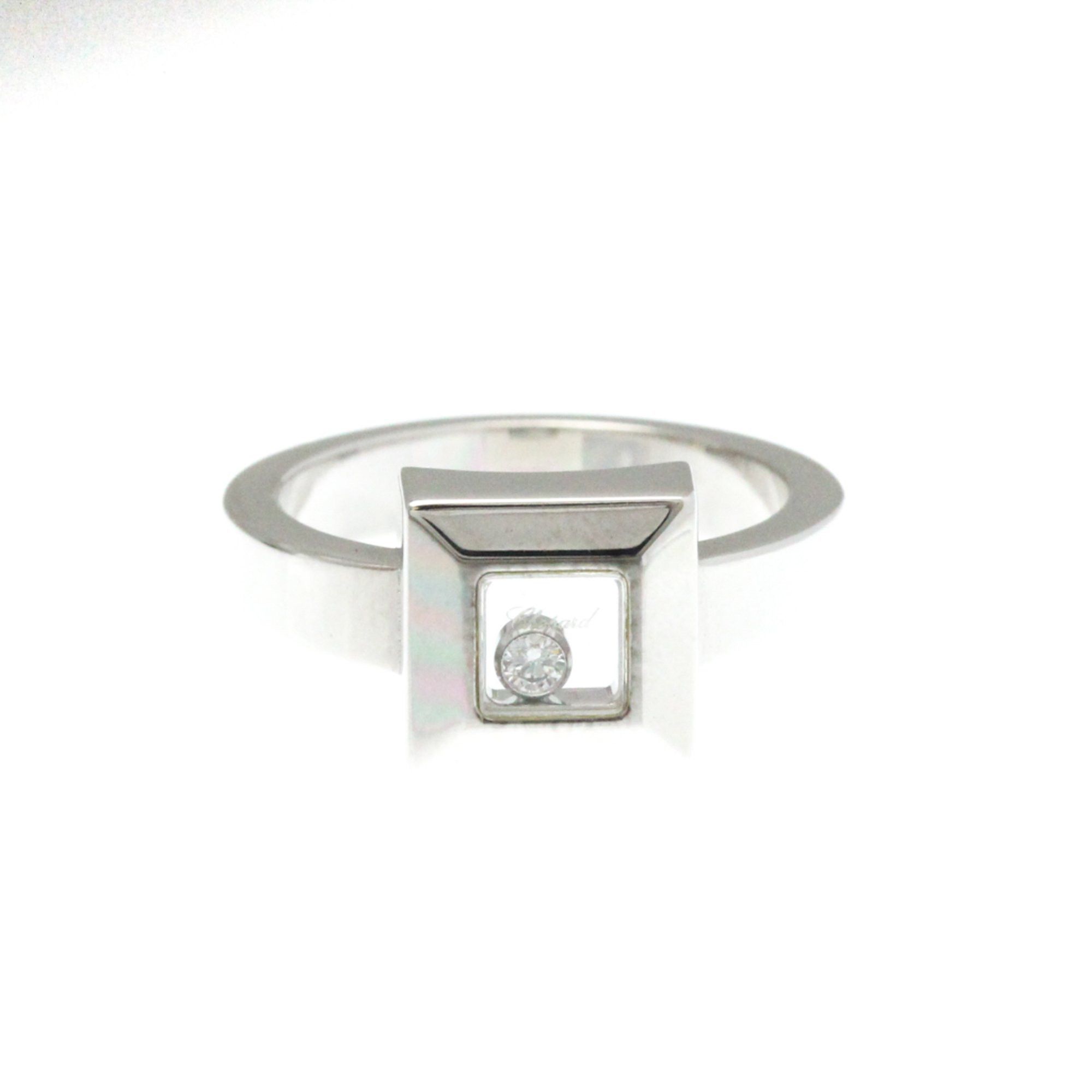Chopard Happy Diamonds Ring Square 822938 White Gold (18K) Fashion