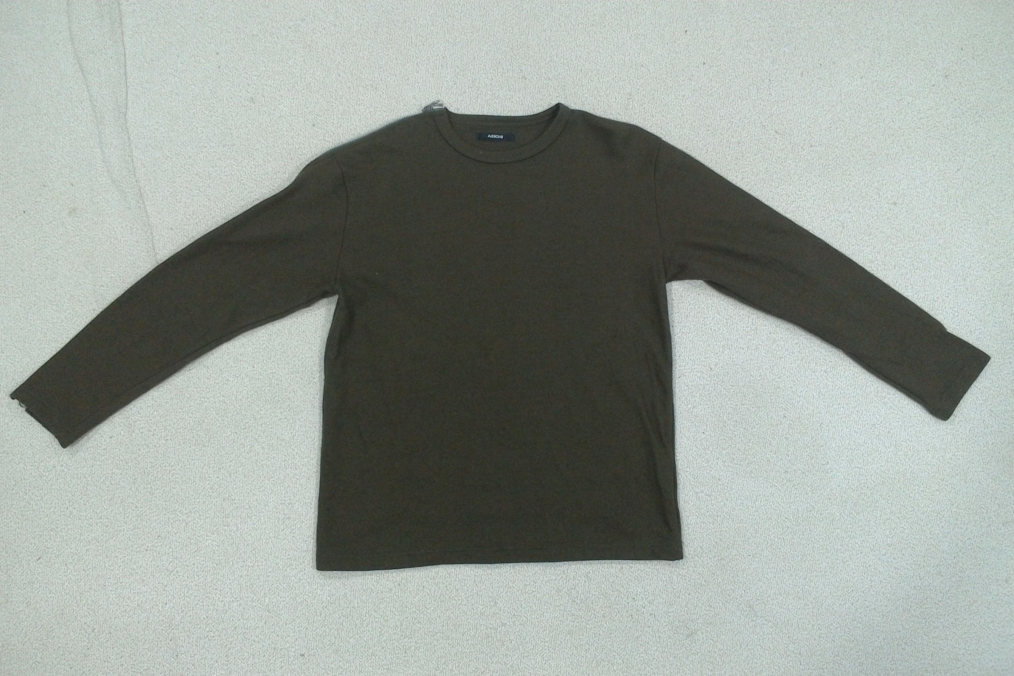 Designer × Japanese Brand AEICHI zipper shirt Size S / US 4 / IT 40 - 1 Thumbnail